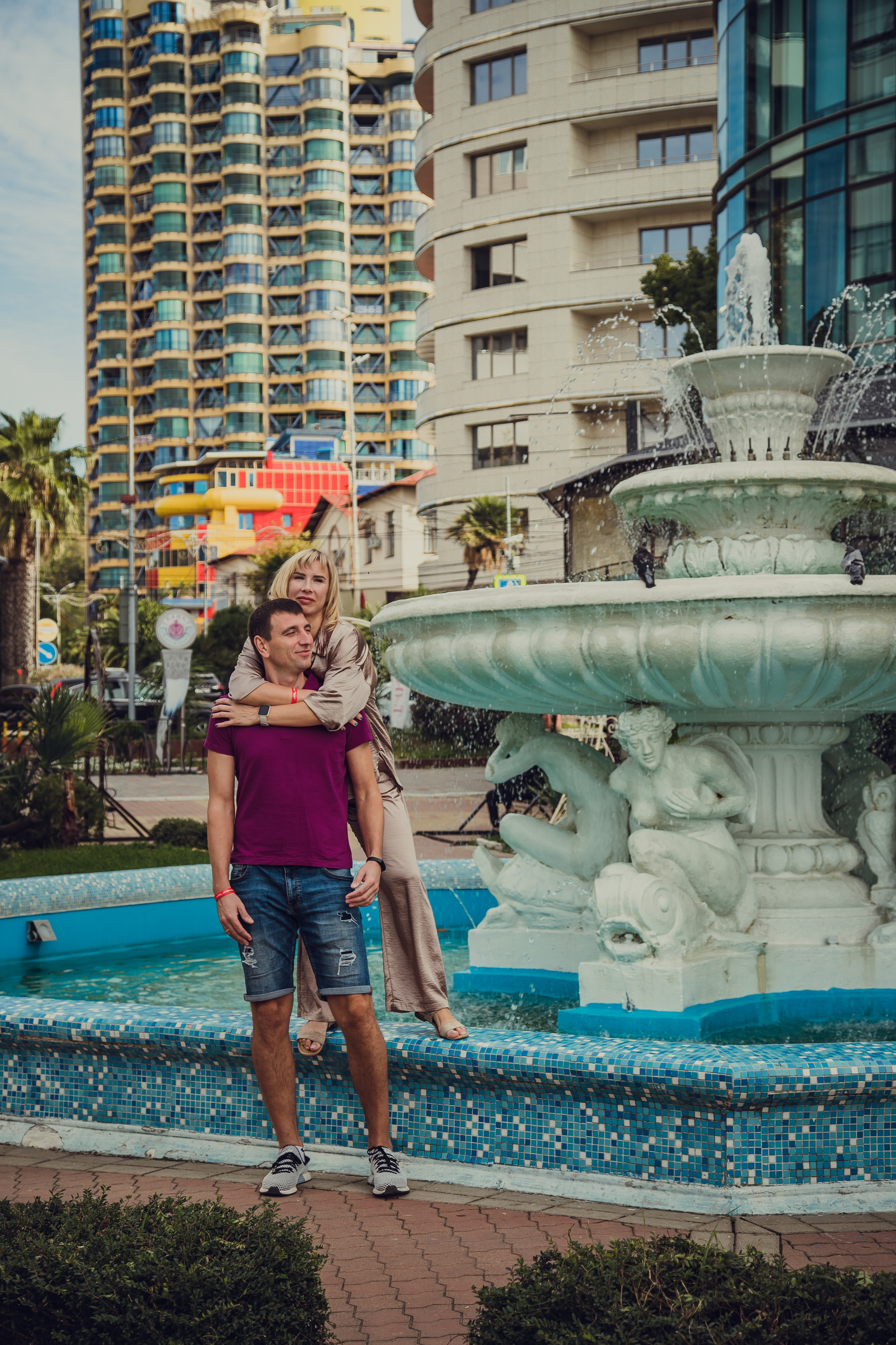 Тёплая прогулка по Солнечному пляжу. Фотограф Сочи, Адлер, Красная Поляна — Вероника Радченко