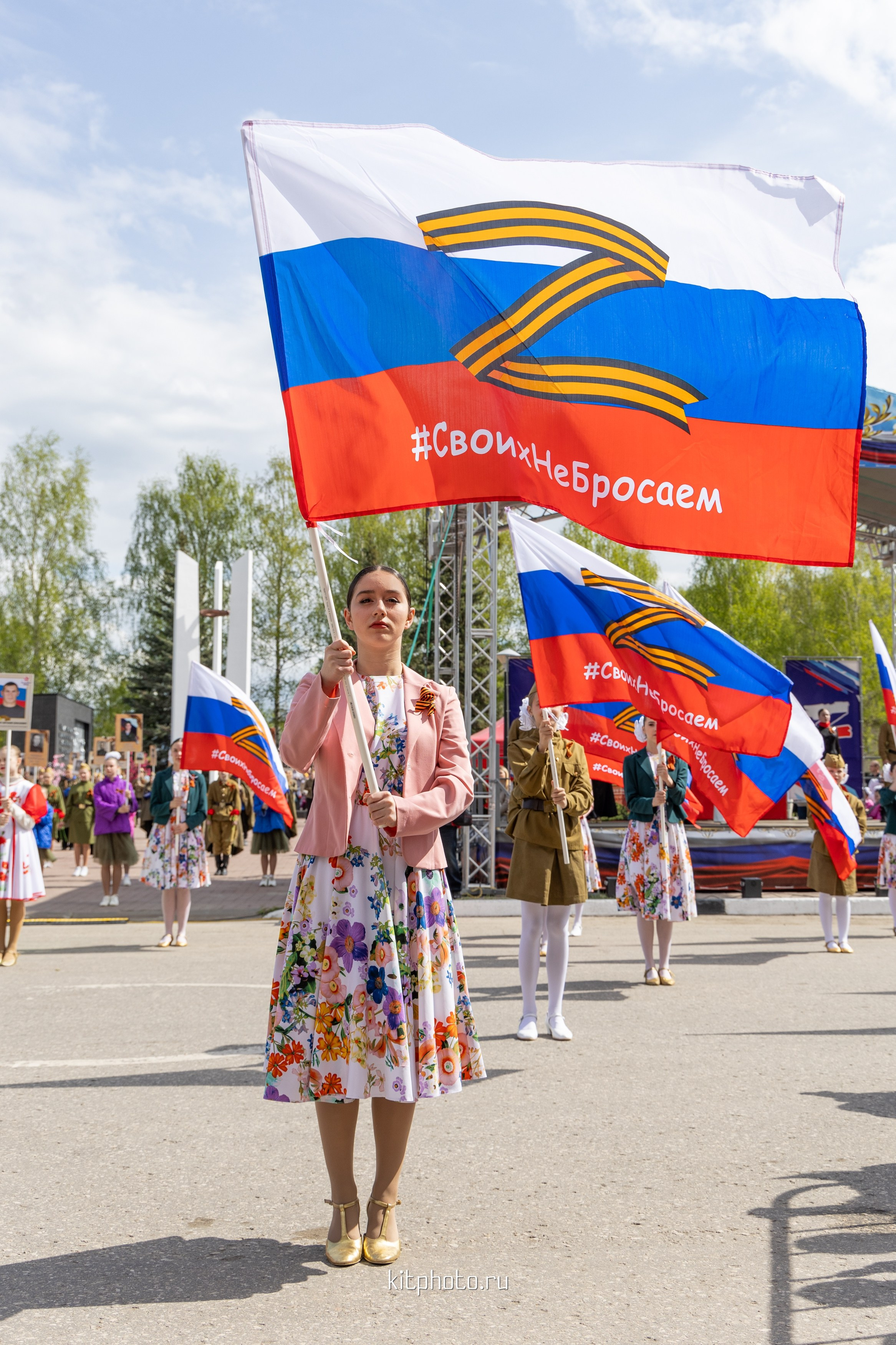 Фотосъёмка Дня Победы 2025 в Городце | Репортаж от KitPhoto. Фотограф Нижний Новгород Мария Китаева