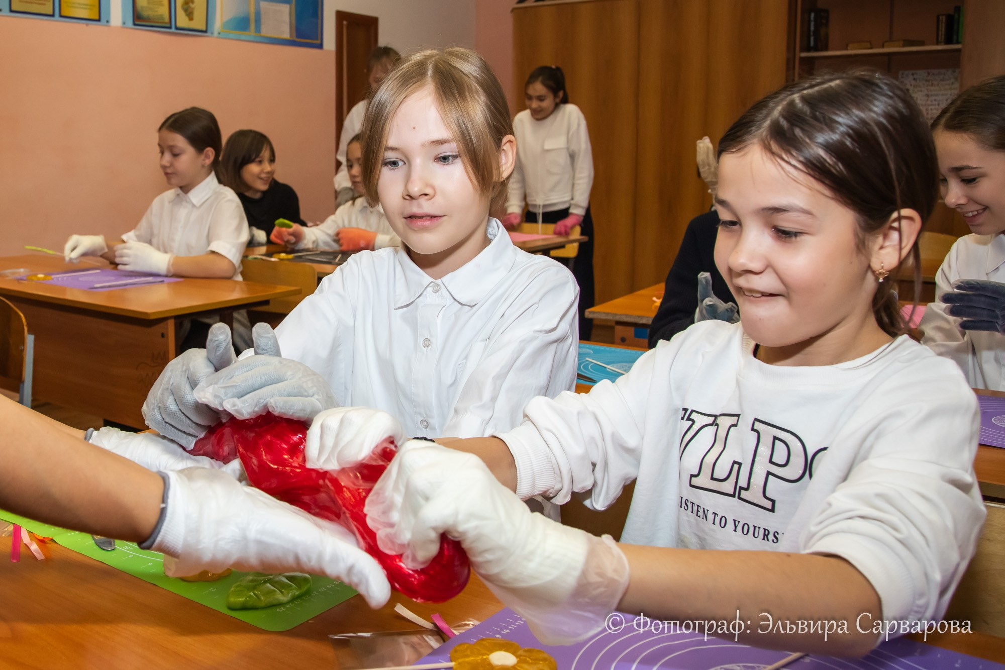 МК Сладкий подарок для 108 школы. Репортажный Фотограф