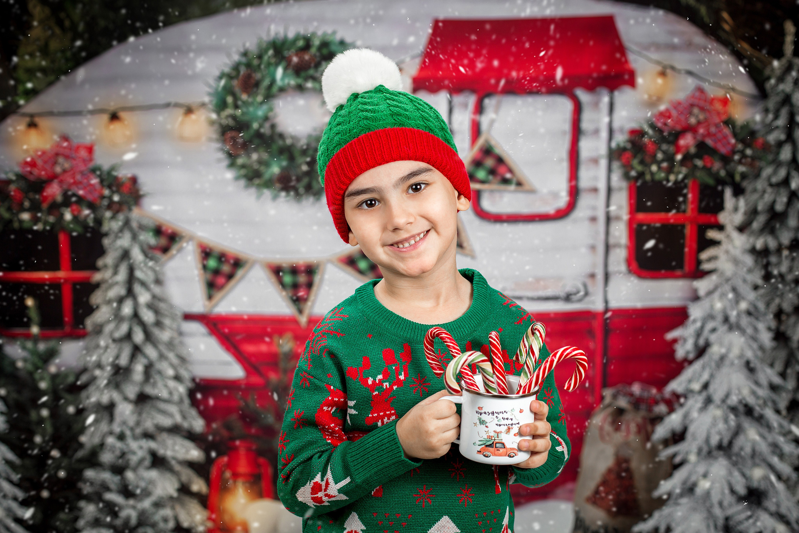 Новогодний фотопроект  «Пряник». Фотостудия «Юла»