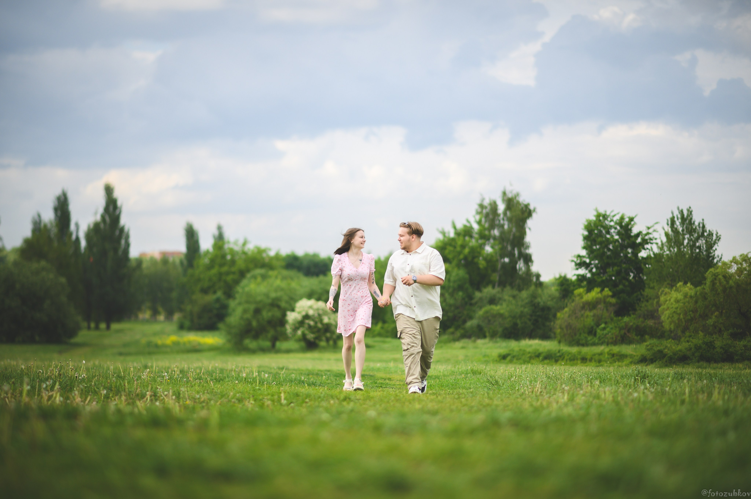 История любви. Портретный фотограф в Москве Александр Зубков