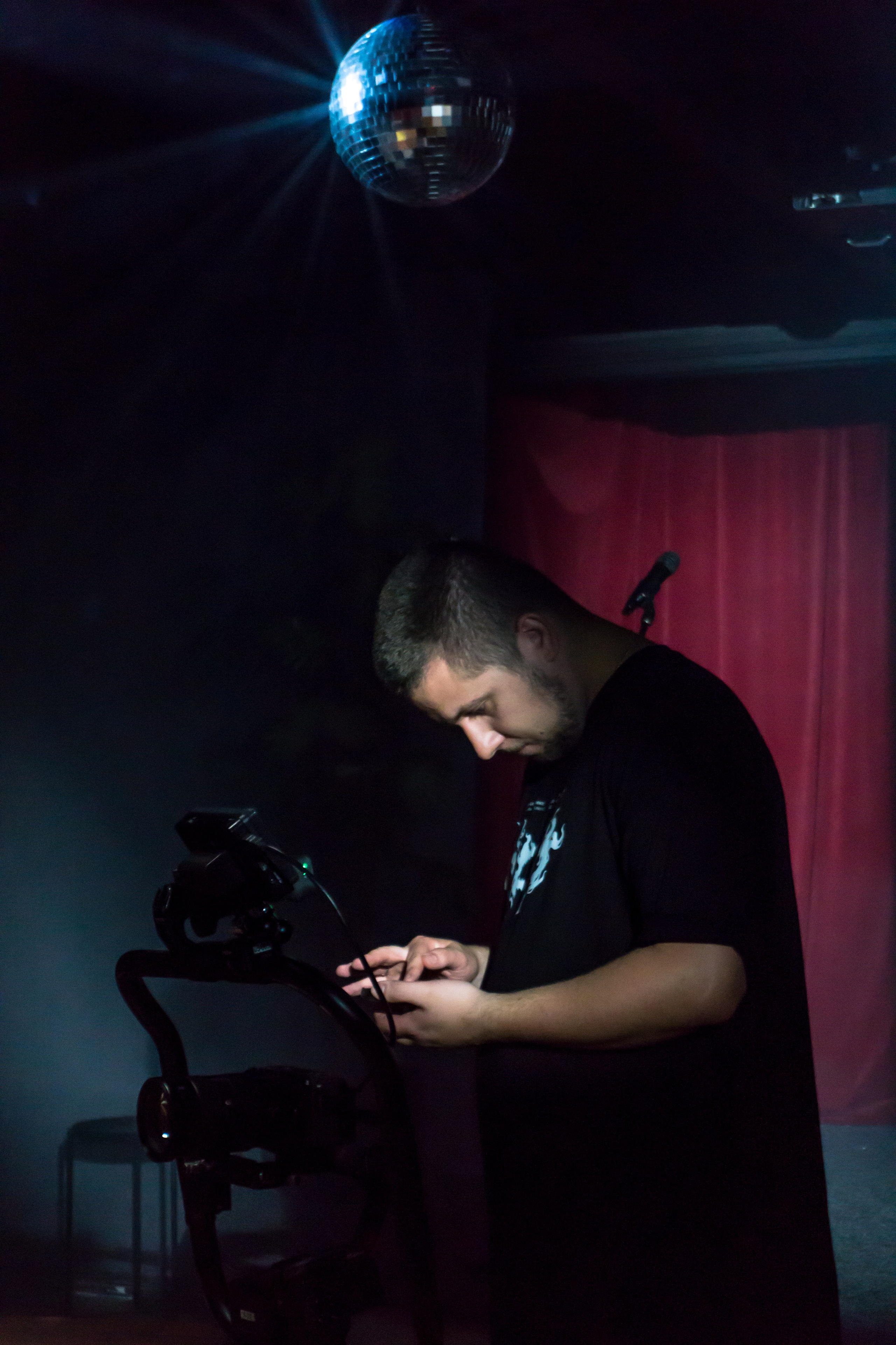 Бэк клипа Виолетты. Фотограф