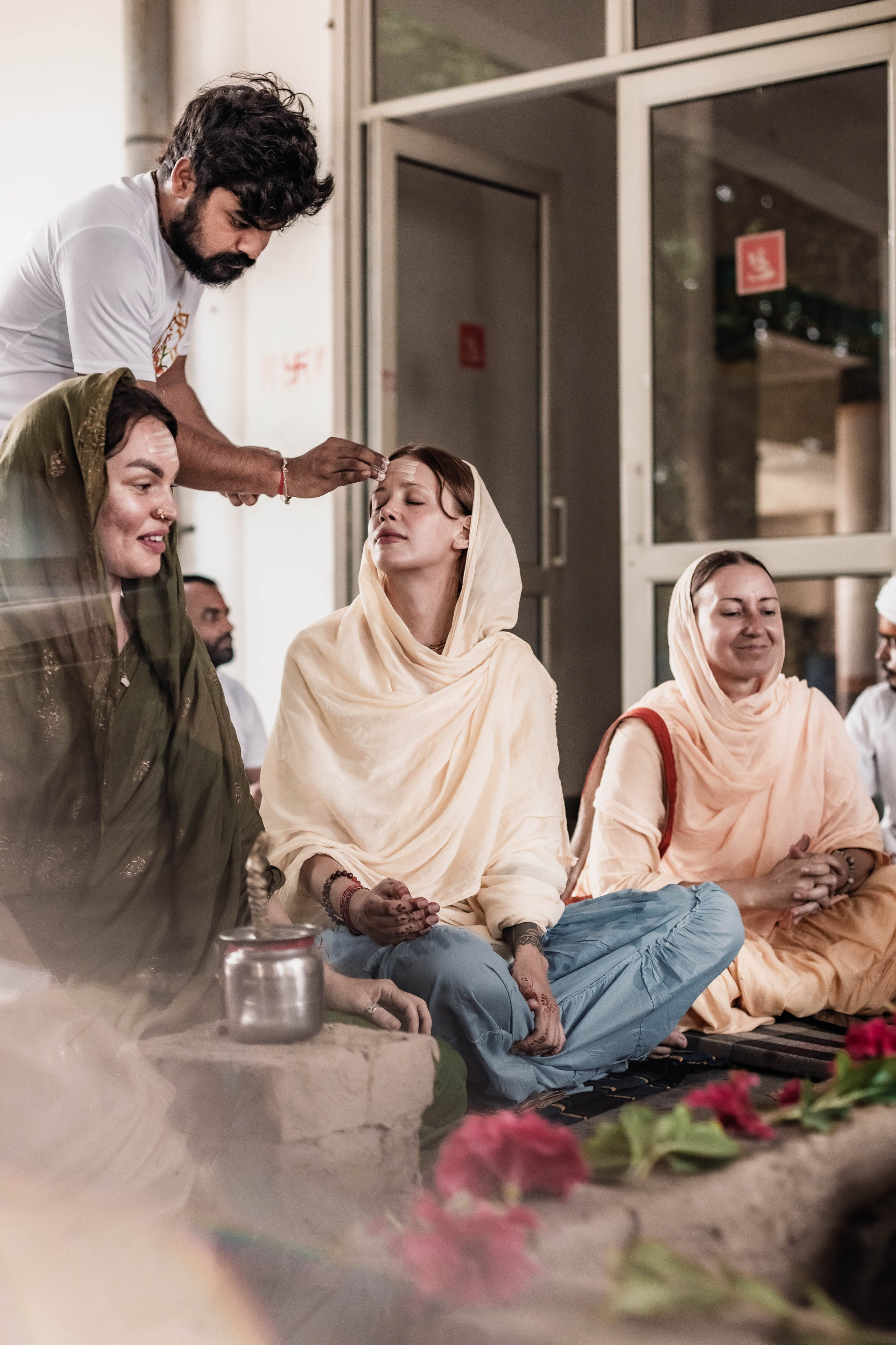 Pitri Paksha yagyas & poojas Devraha Baba ji ashram. Mariam Bagdasaryan