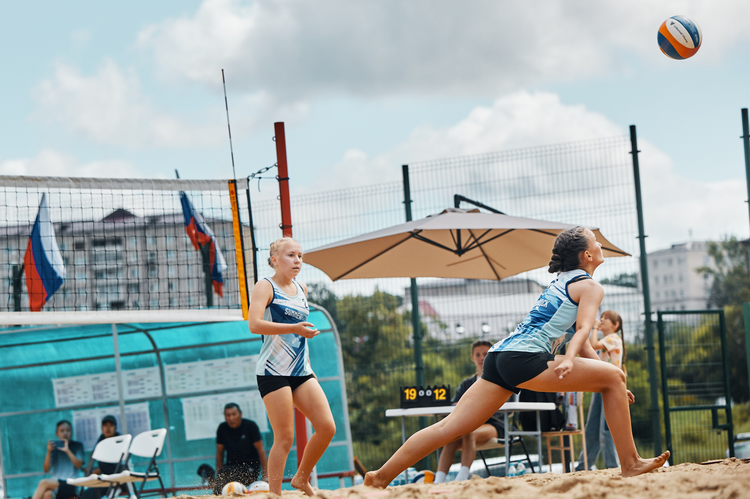 Один день соревнований по пляжному волейболу