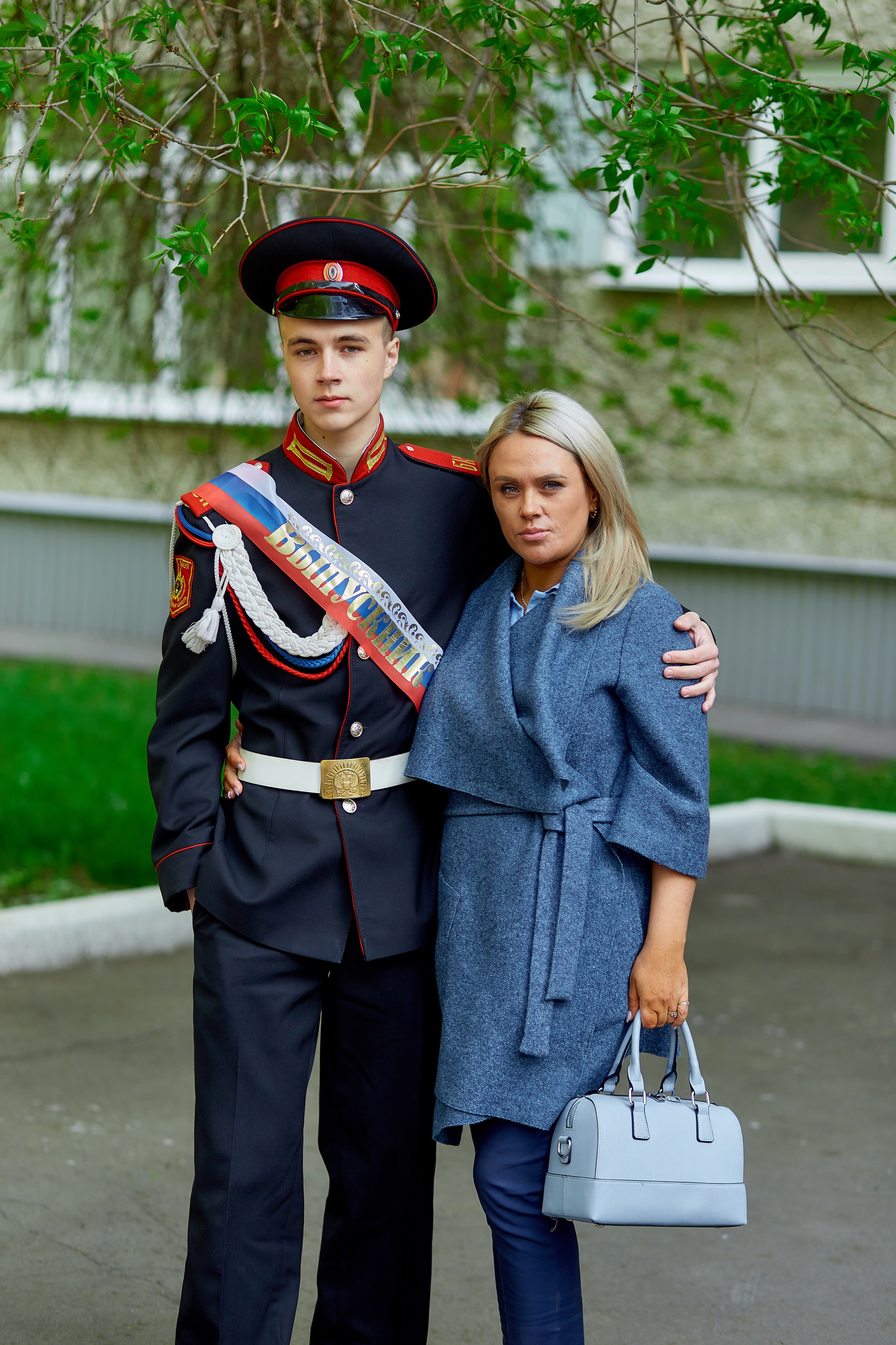 Кадеты последний звонок. Фотограф Вячеслав Фарунин