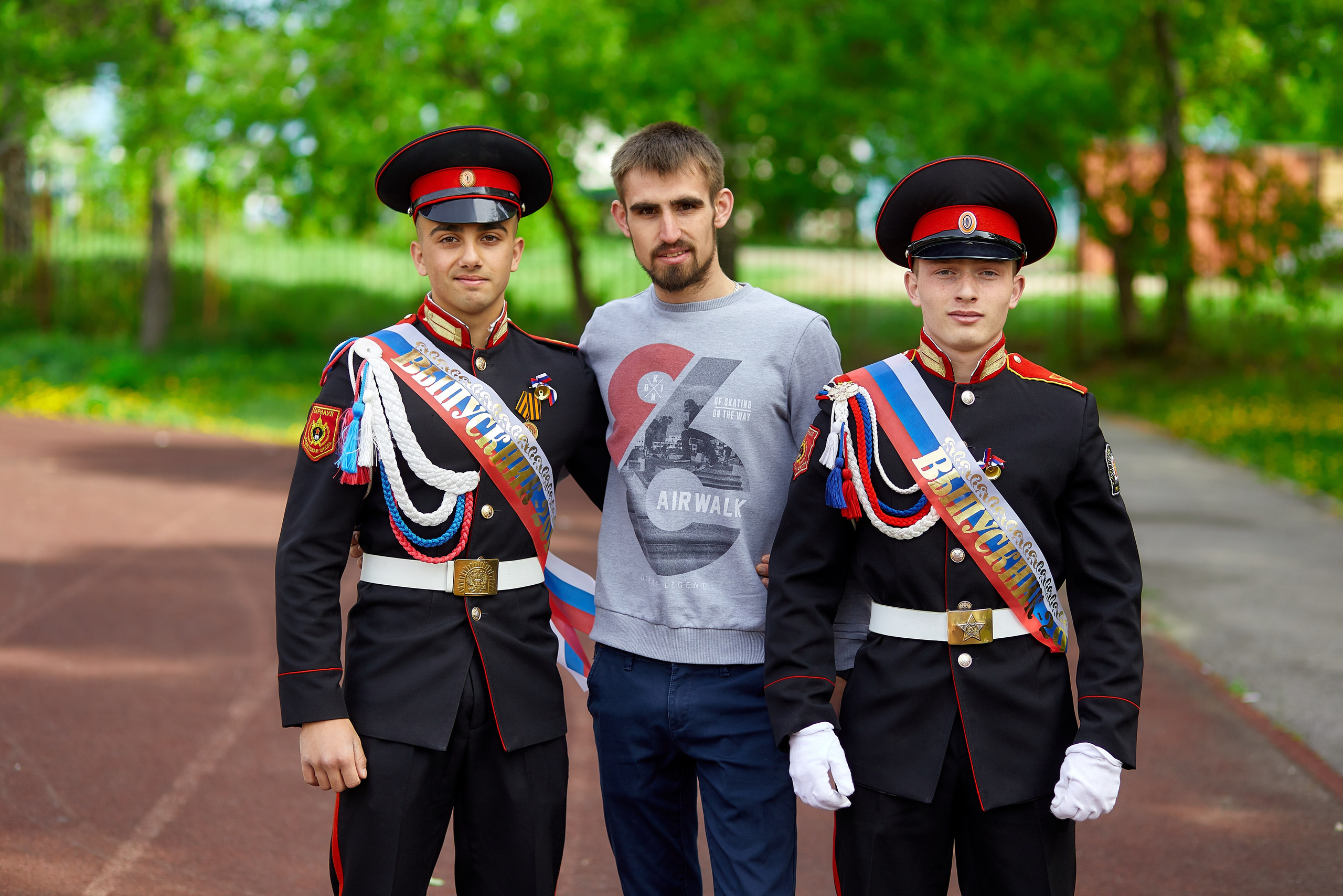 Кадеты последний звонок. Фотограф Вячеслав Фарунин
