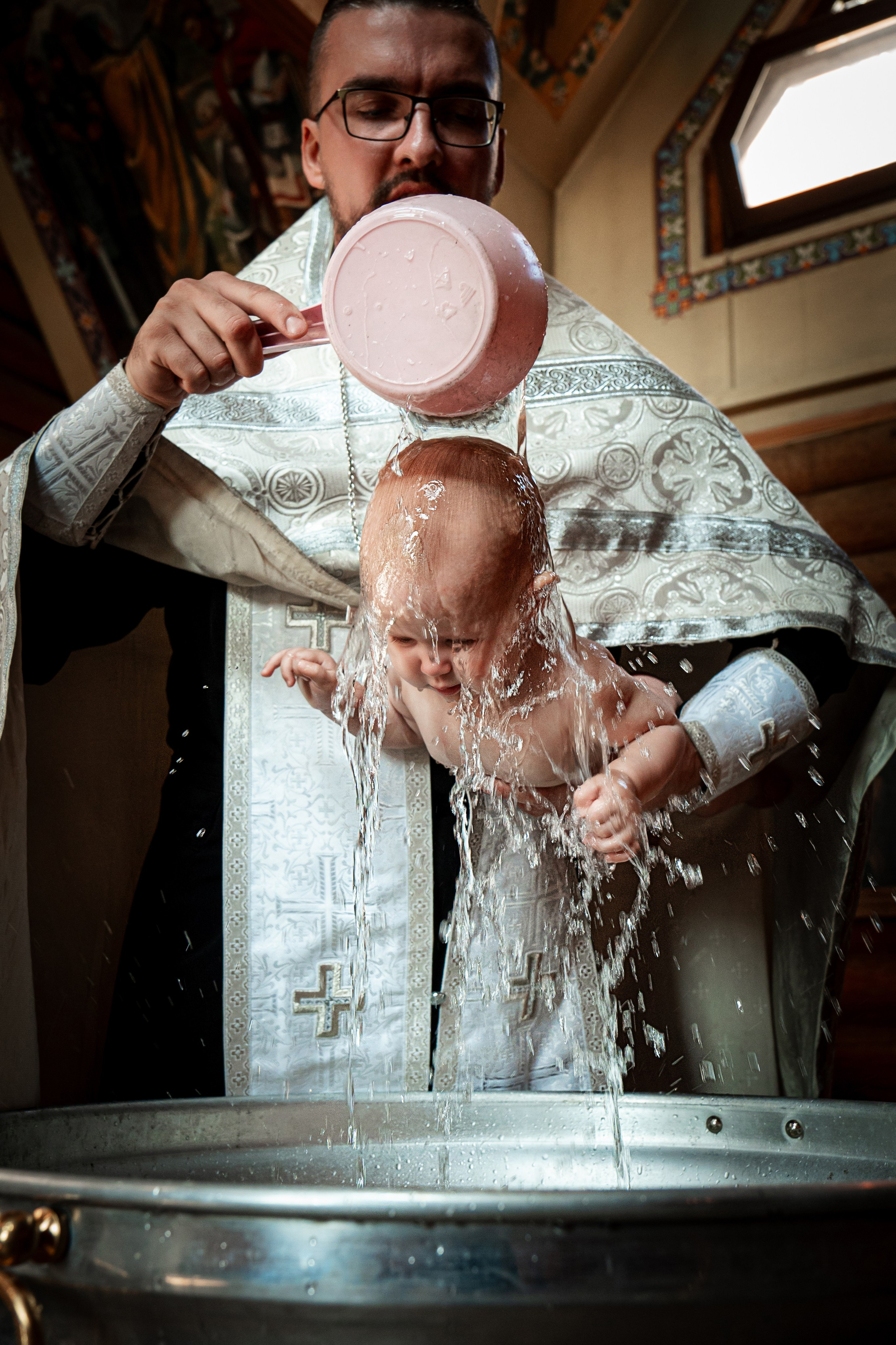 Таинство Крещения. Фотограф Щелково, Королев, Балашиха, Москва Анастасия Тягина