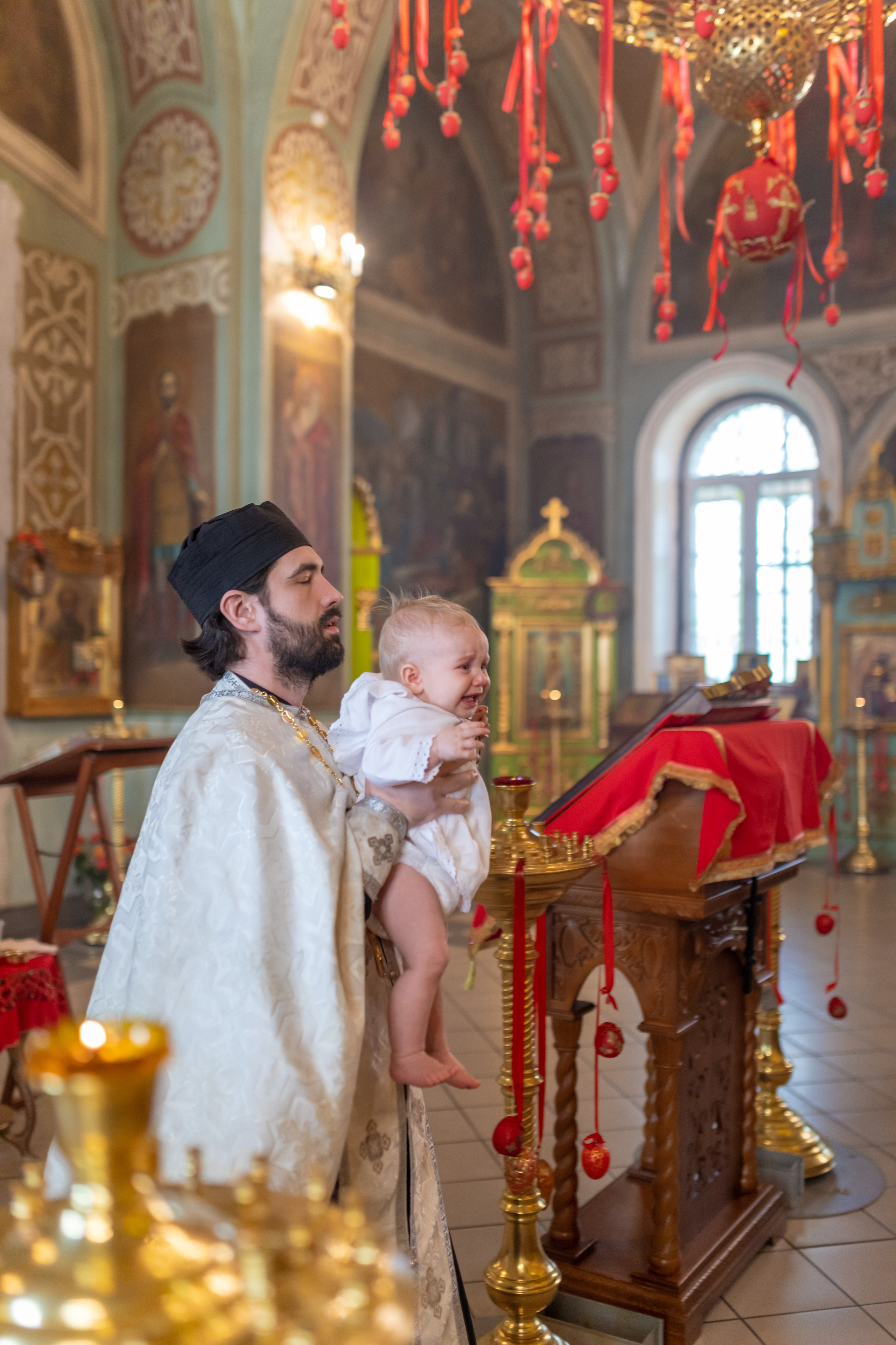 Крещение Савелия. Фотограф и Видеограф в Москве Дарья Арсентьева