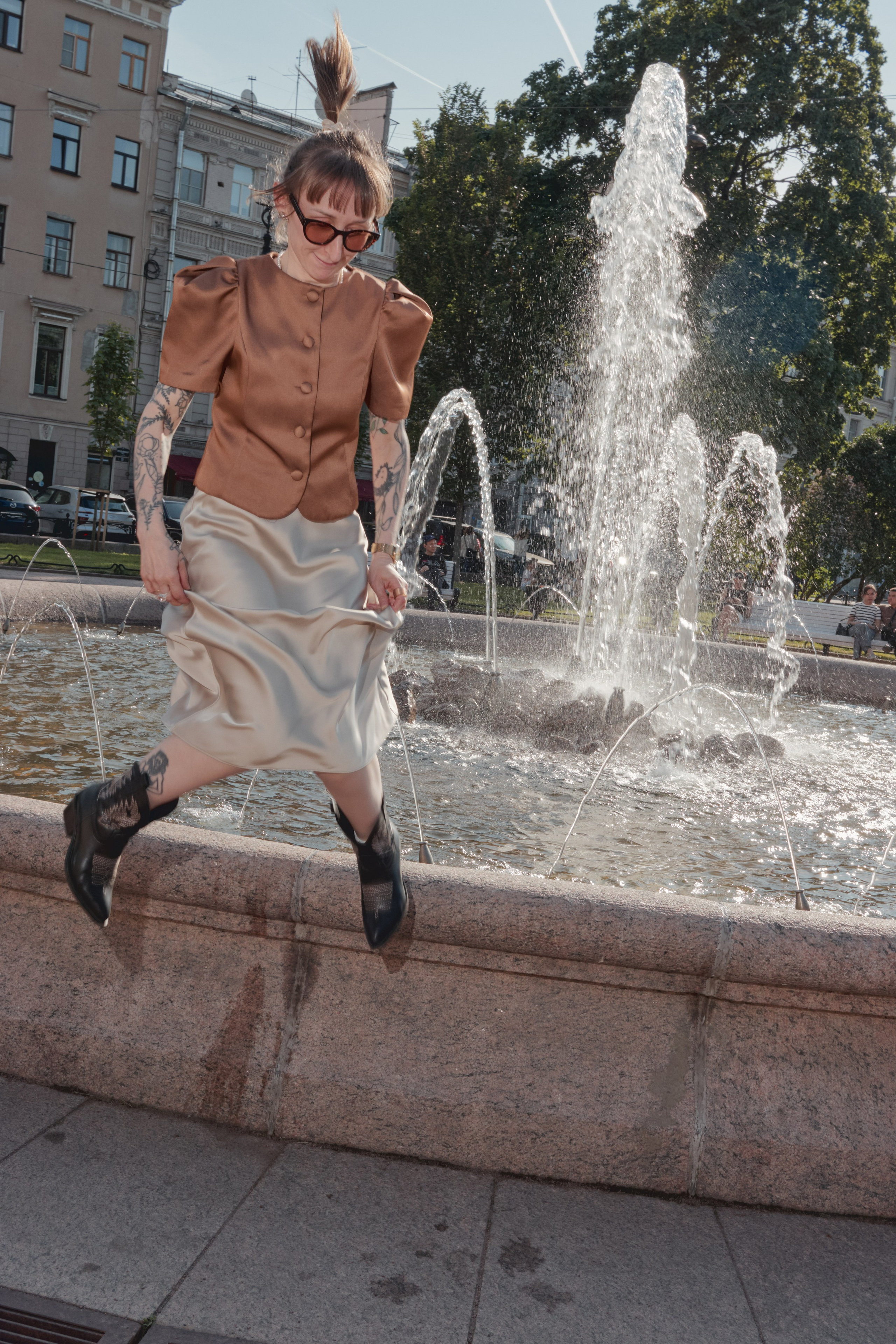 Street fashion | Оля Масловская. Фотограф Михаил Николаев