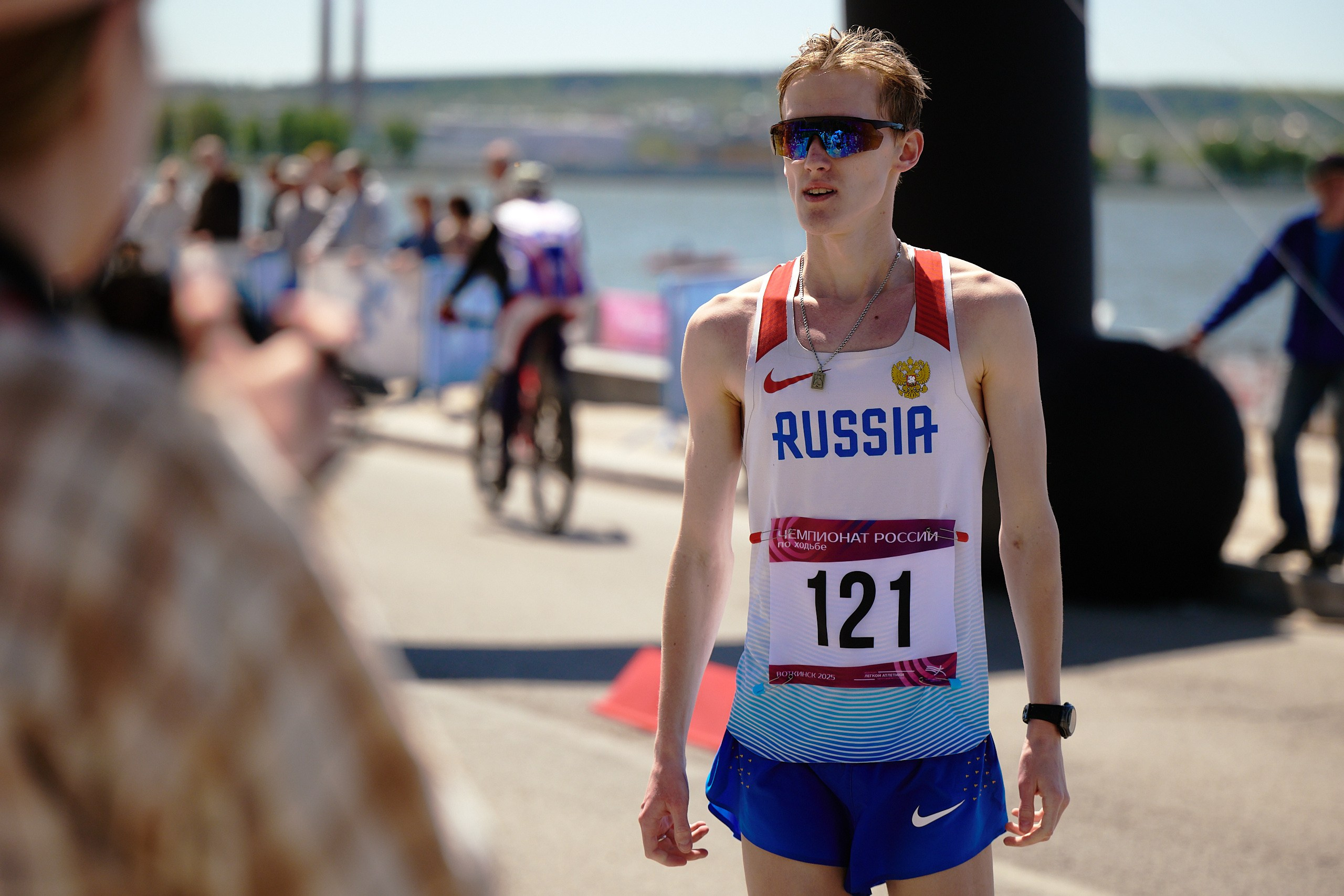 Чемпионат России по спортивной ходьбе 2025. Спортивный репортажный фотограф в Ижевске Сергей Мерзляков