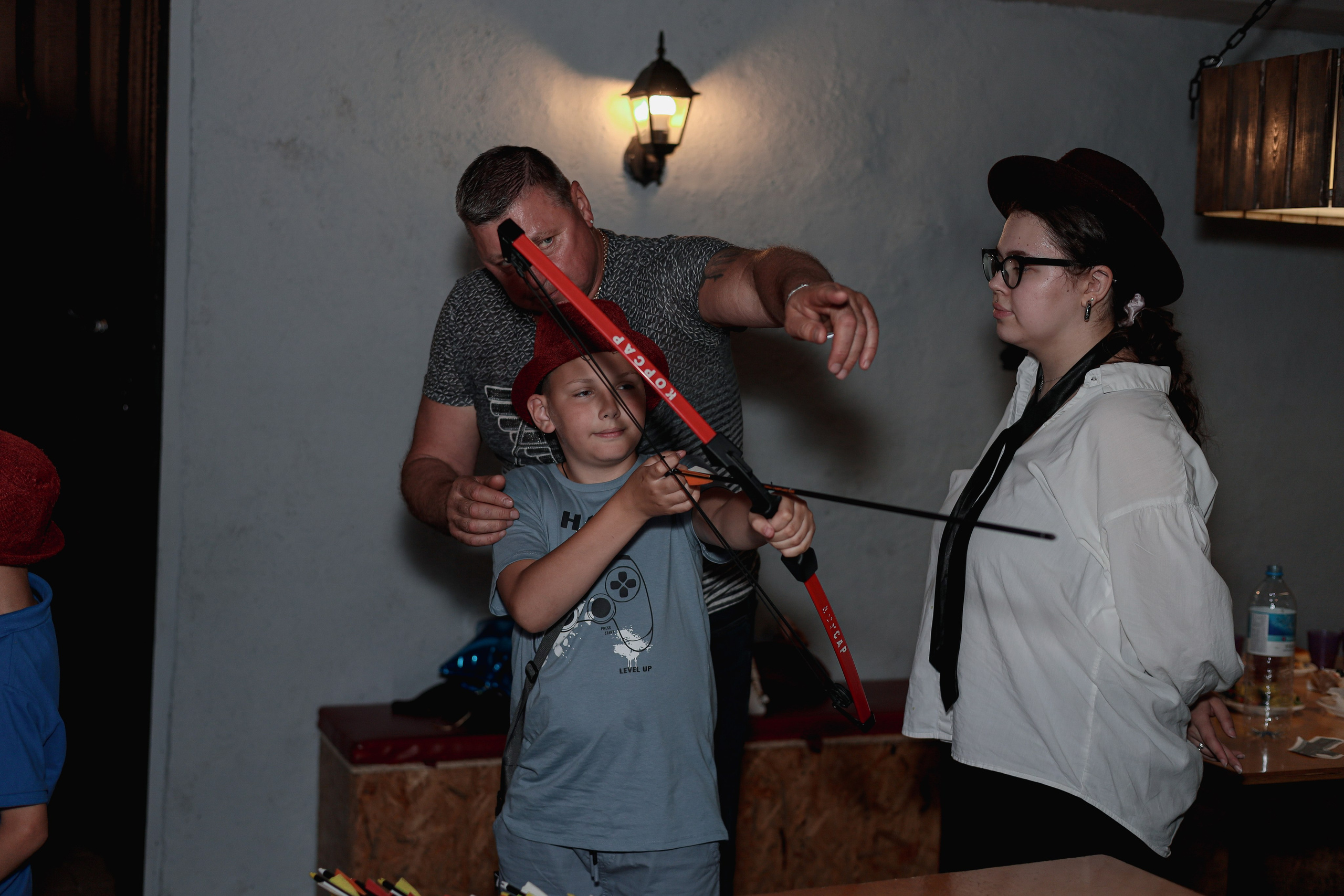 День рождение в стрелковом клубе. Фотограф Надршина Лилия