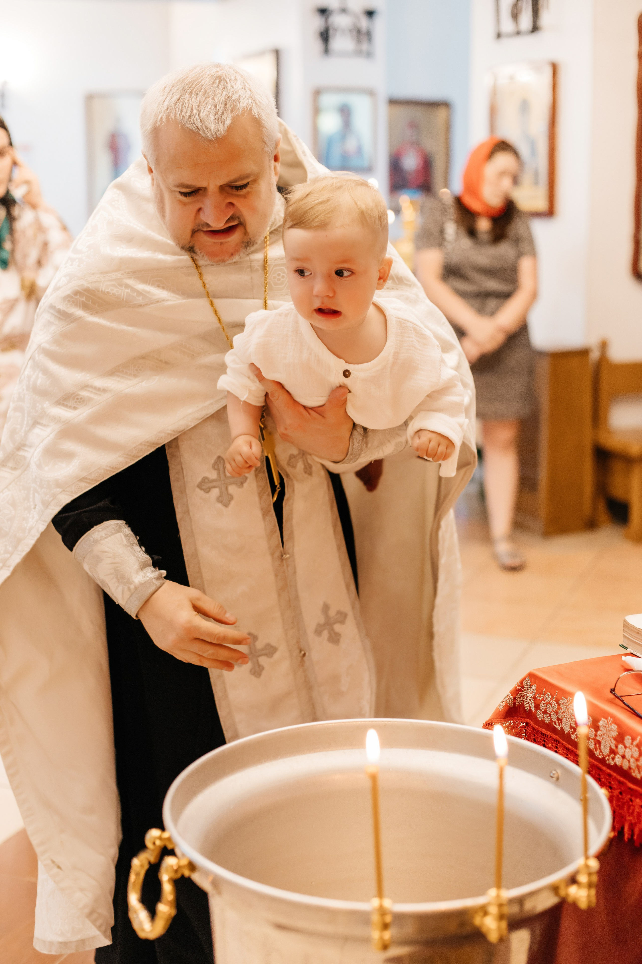 Крещение Андрея. Церковь Преображения Господня. Фотограф ВИКА МЕДУЗА