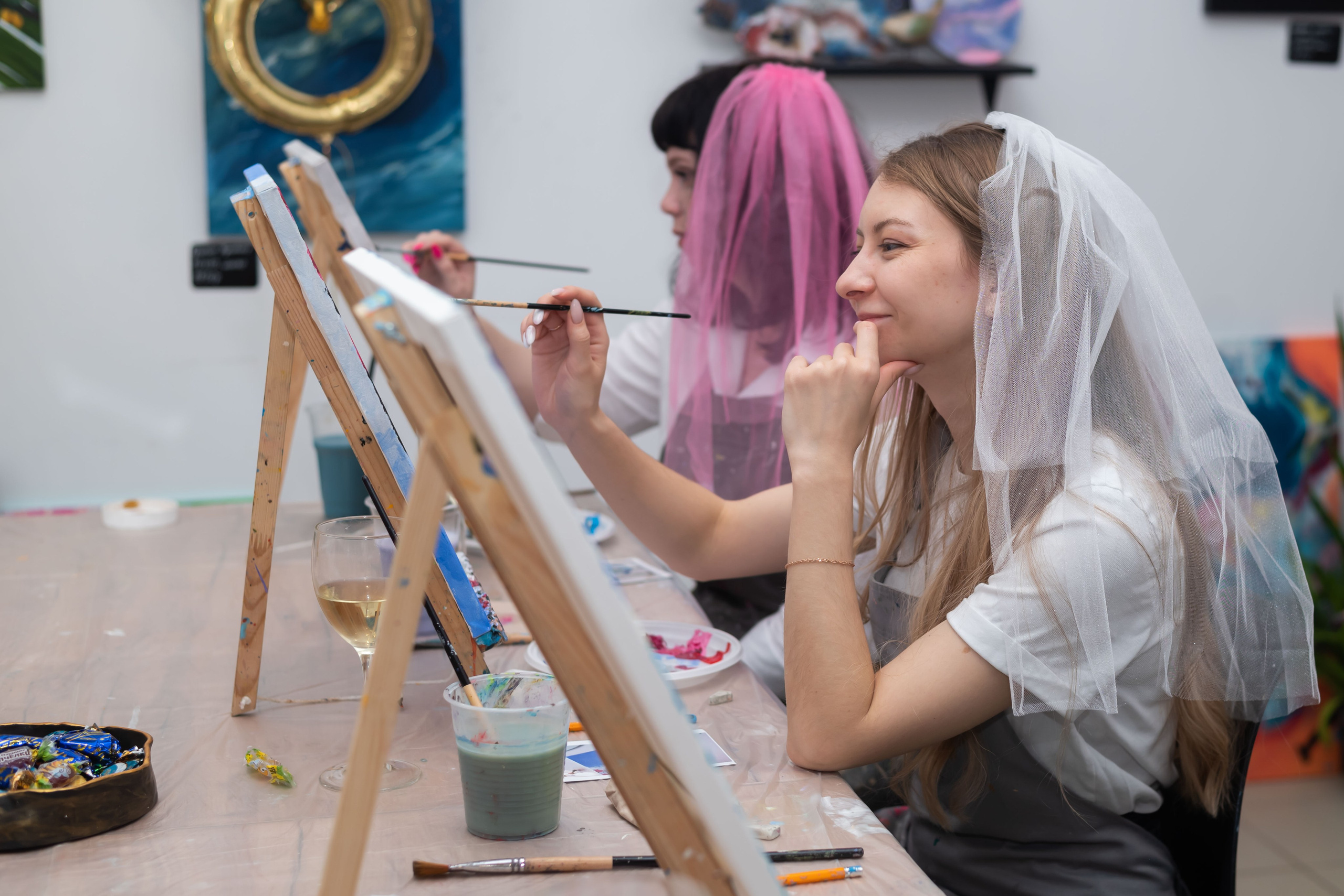 Красочный девичник. Event photographer from Moscow