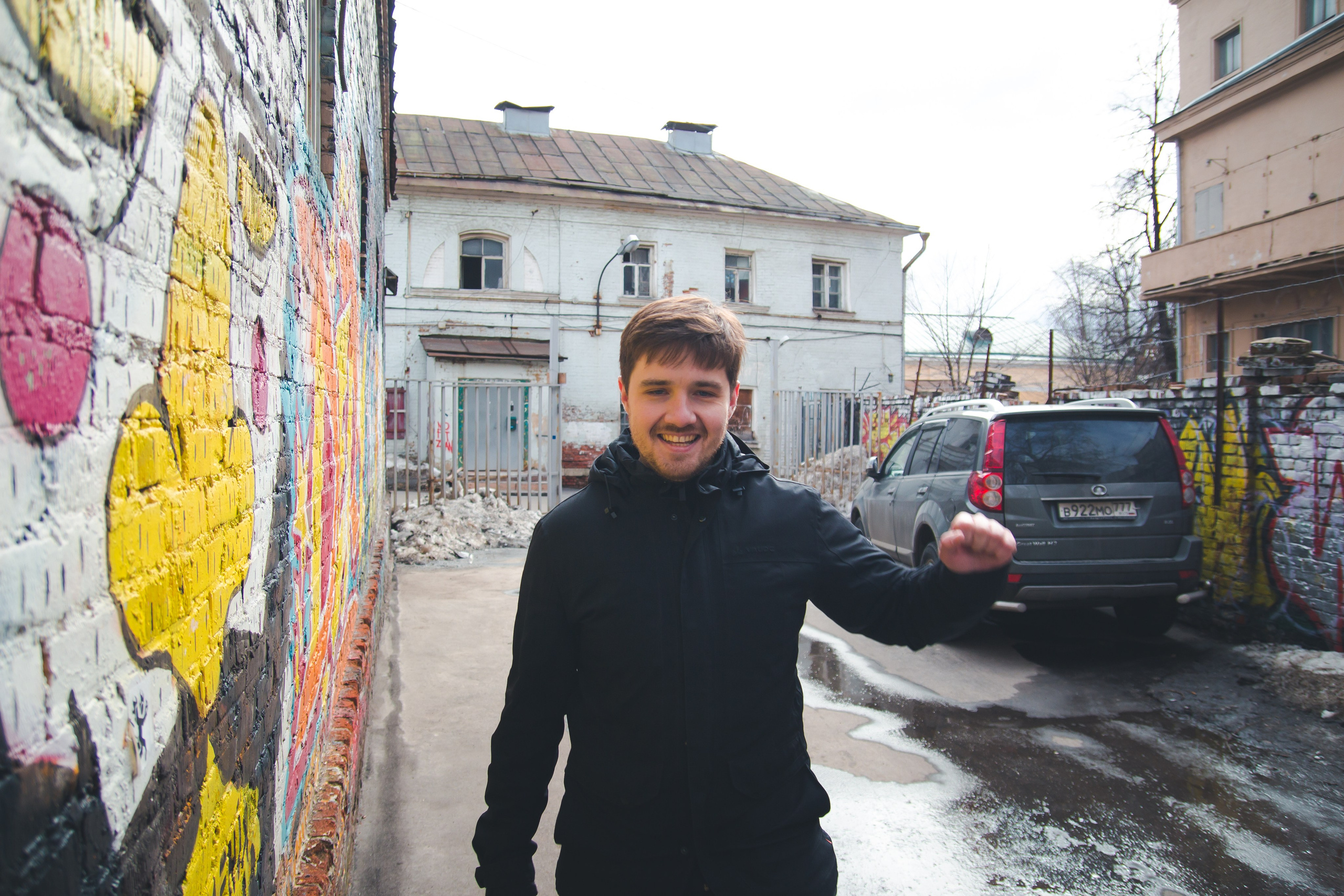 С Сашей на Хохловке. Фотограф Мария Згонник