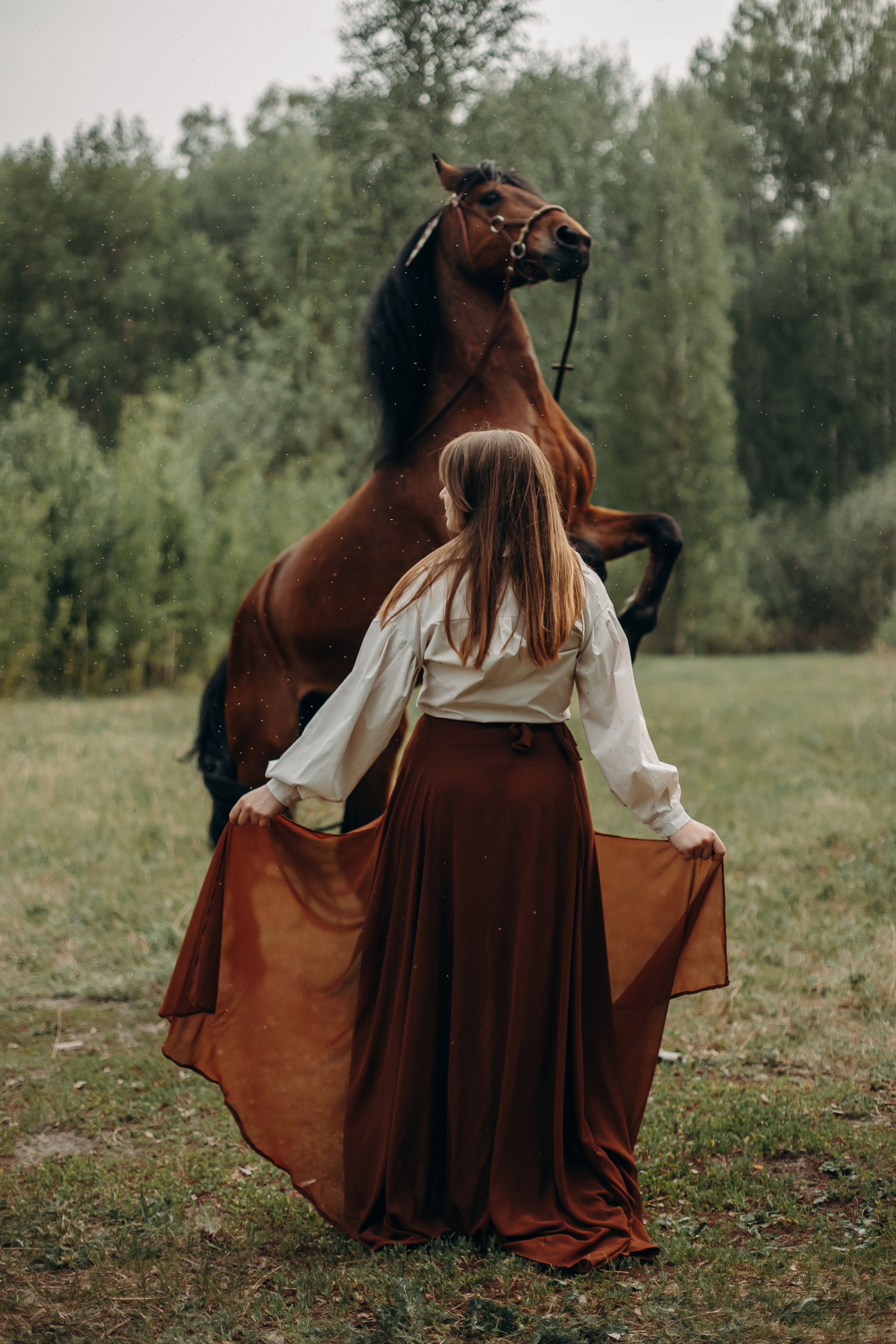 Ксения и Талисман. Анна Молчанова конный фотограф в Тюмени | фотосессии с лошадьми Тюмень