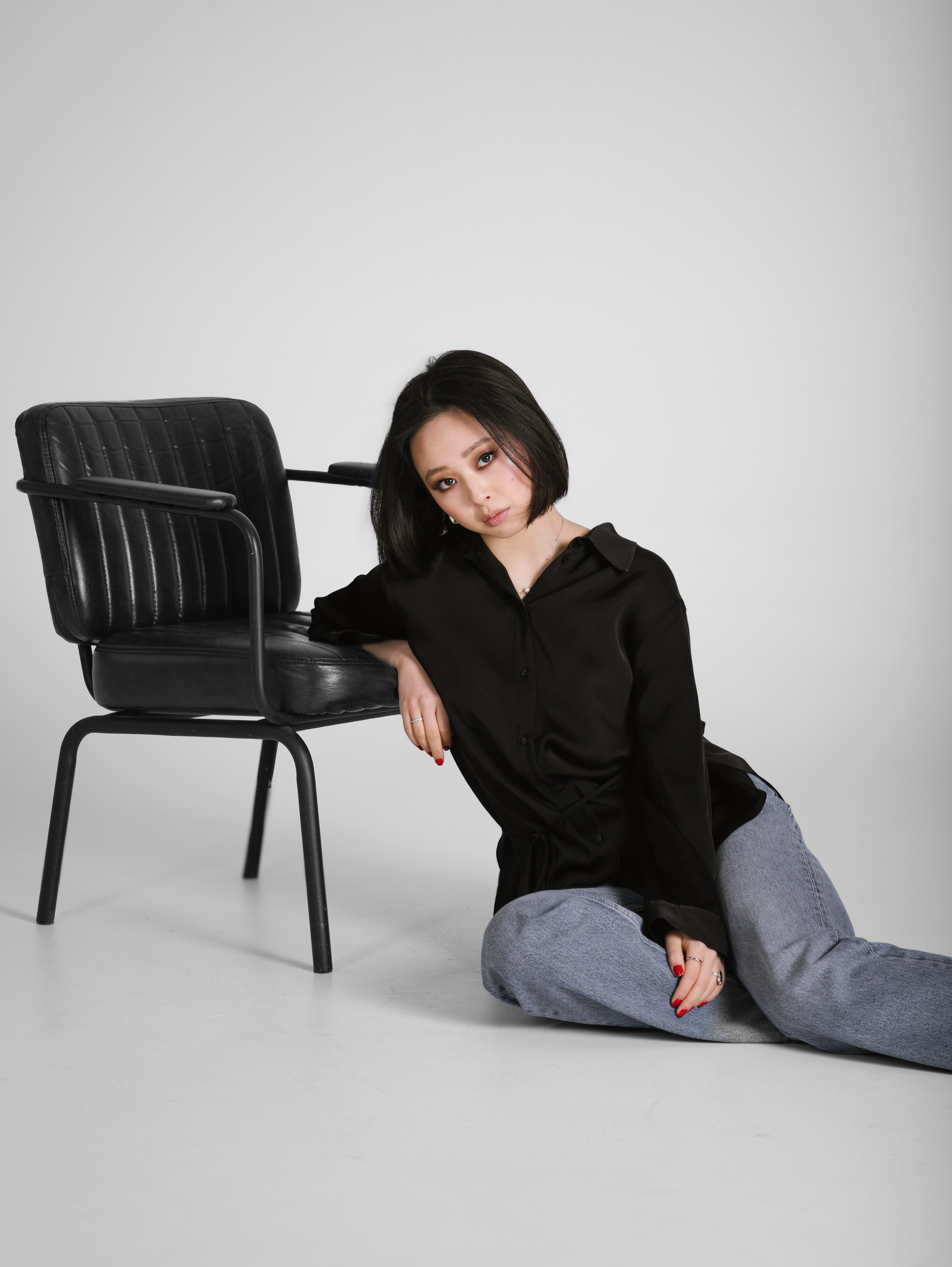 На циклораме. Свадебный и семейный фотограф в Москве Мила Широких