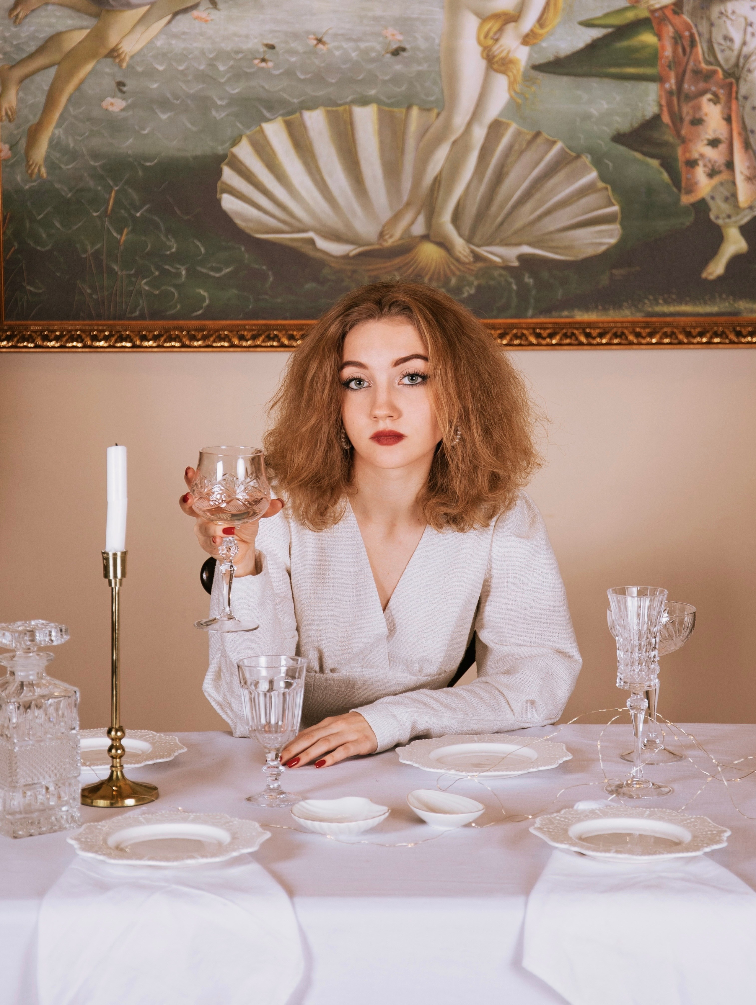 Подруги Новогодняя съемка в студии. Свадебный и семейный фотограф в Москве Мила Широких