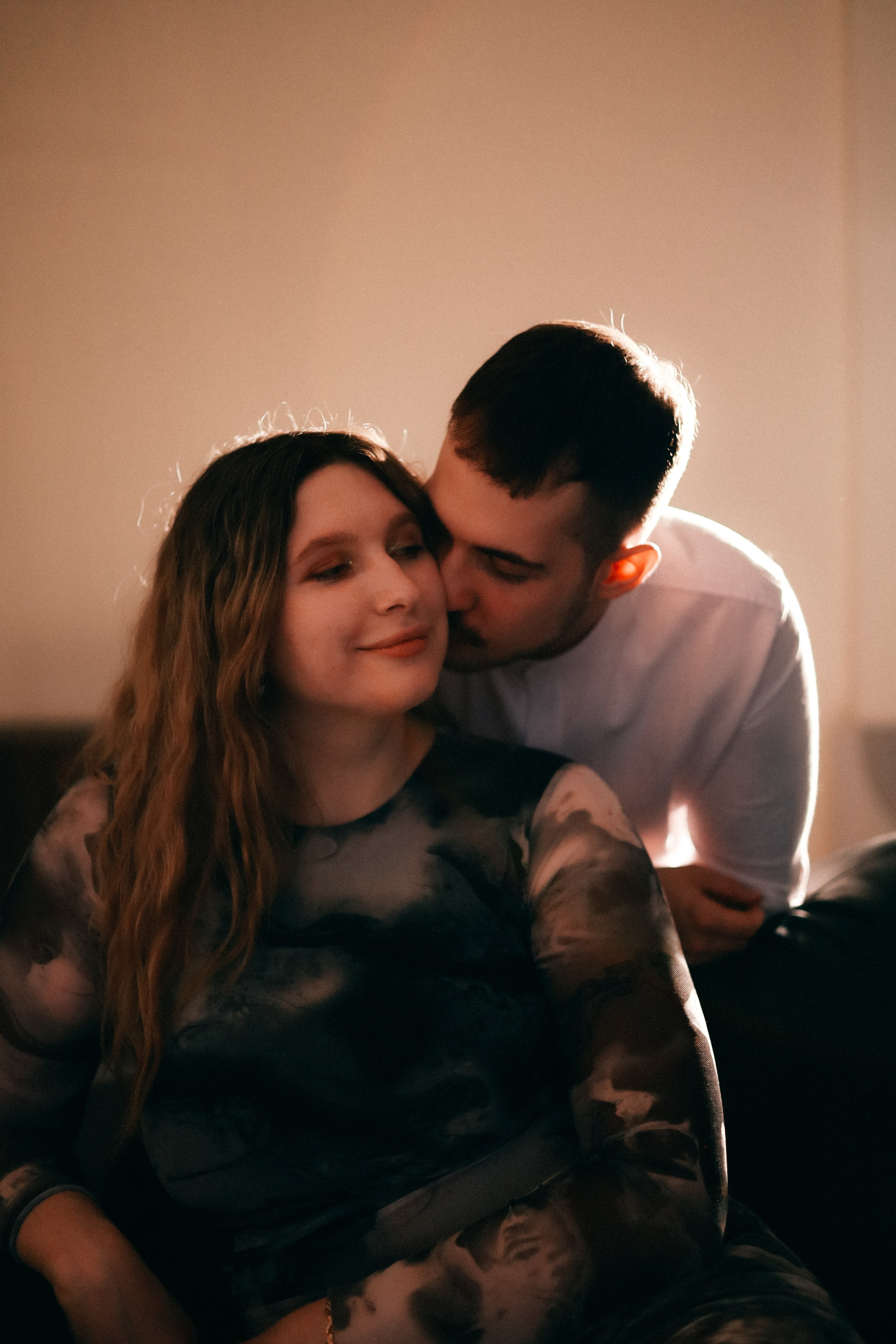 Оля, Антон и сыновья. Фотограф София Комкина