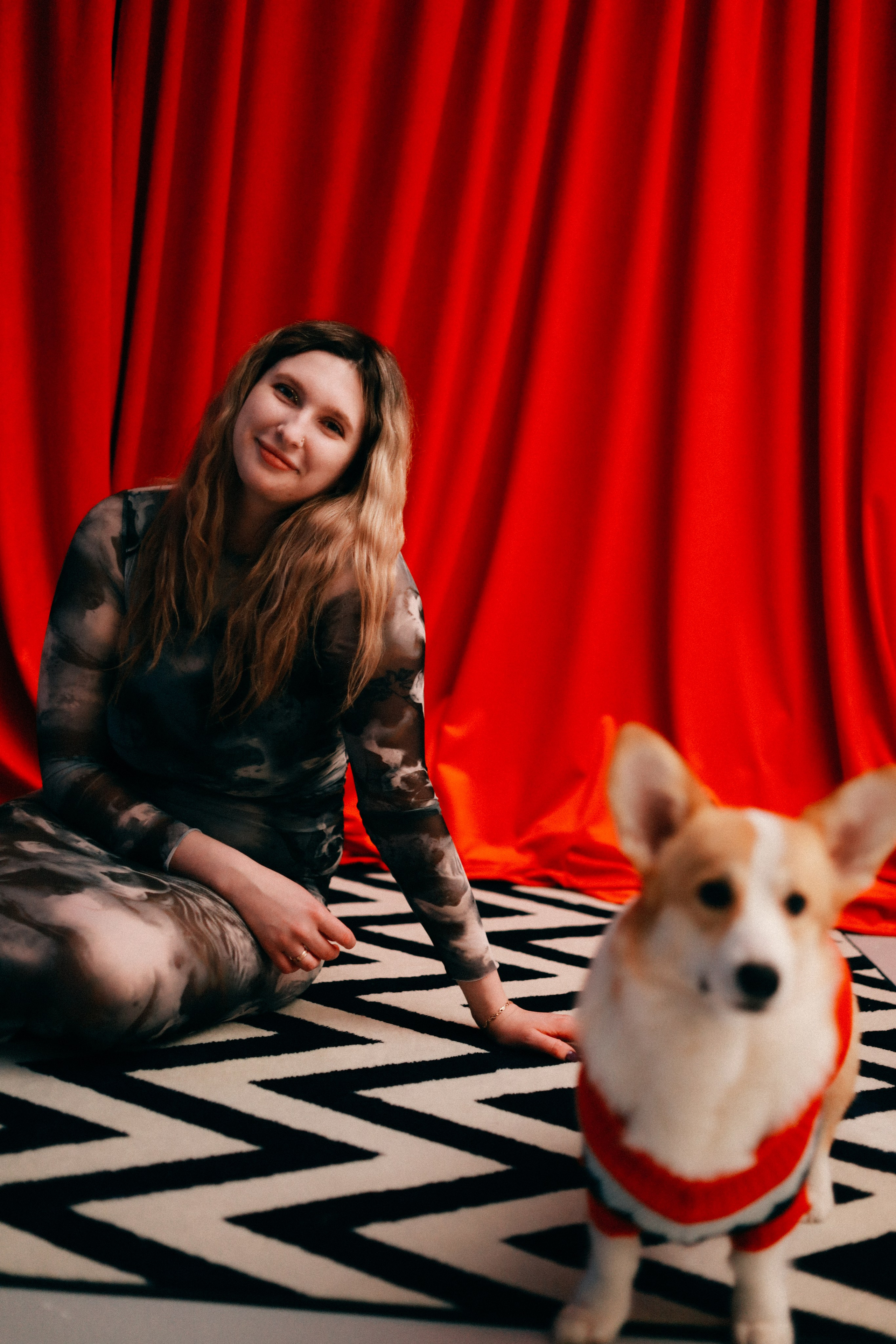 Оля, Антон и сыновья. Фотограф София Комкина