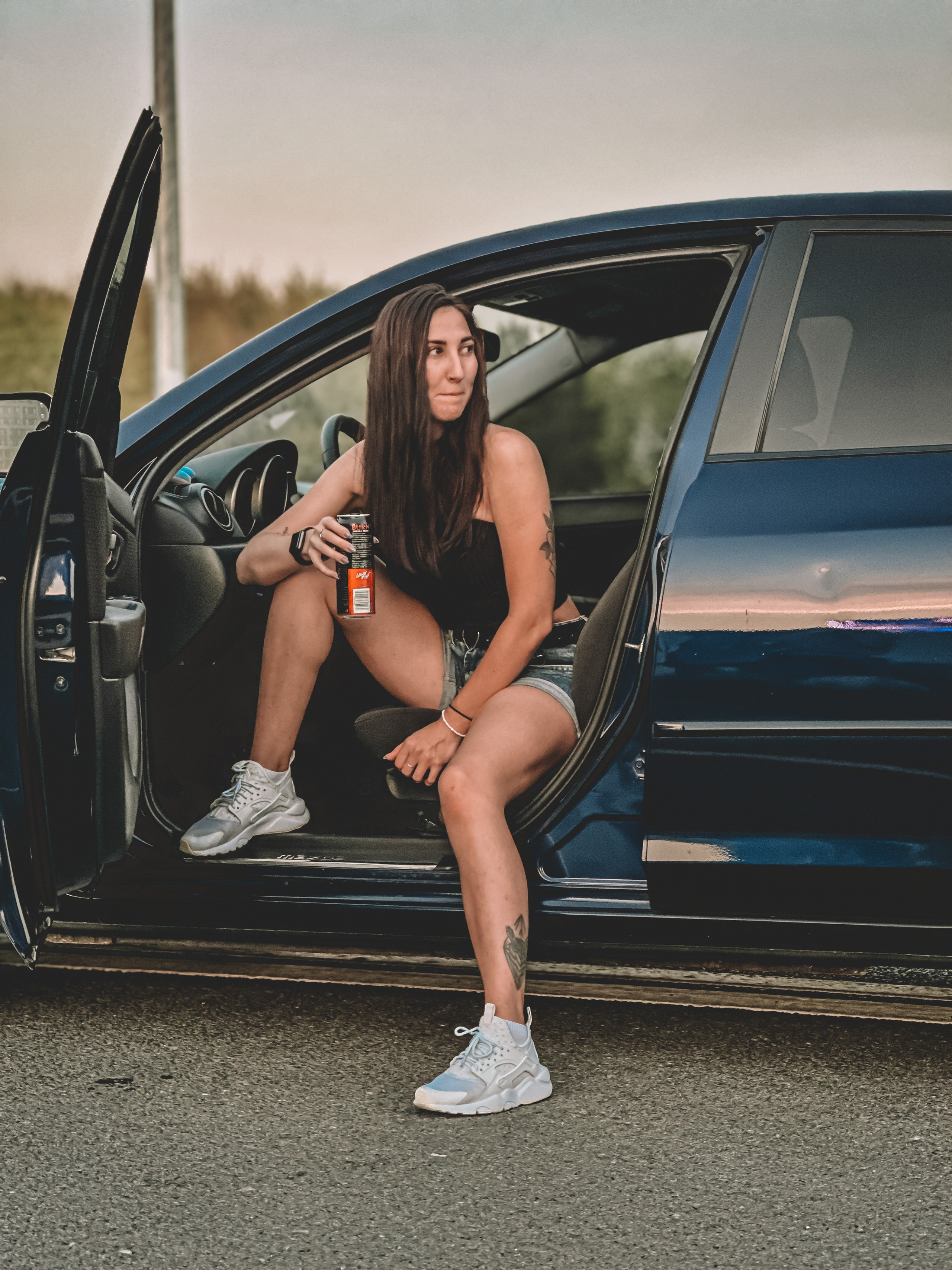 Тандем Драйва: фотосессия вас и вашего автомобиля. Карина и Mazda. Ирина Санрайз — Автомобильный фотограф в Москве