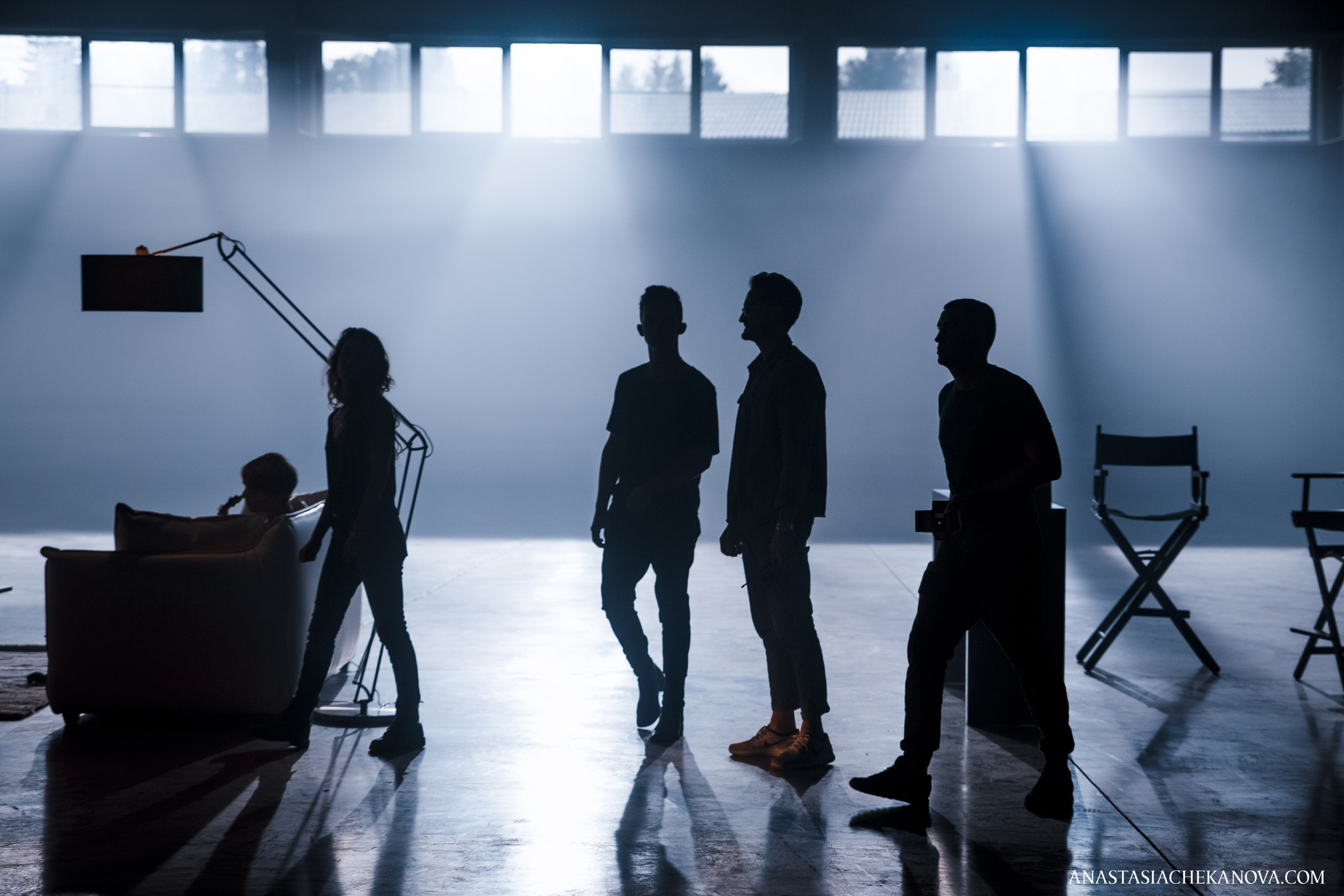 Backstage съемки клипа группы DVOE. Концертный и бурлеск фотограф Москва