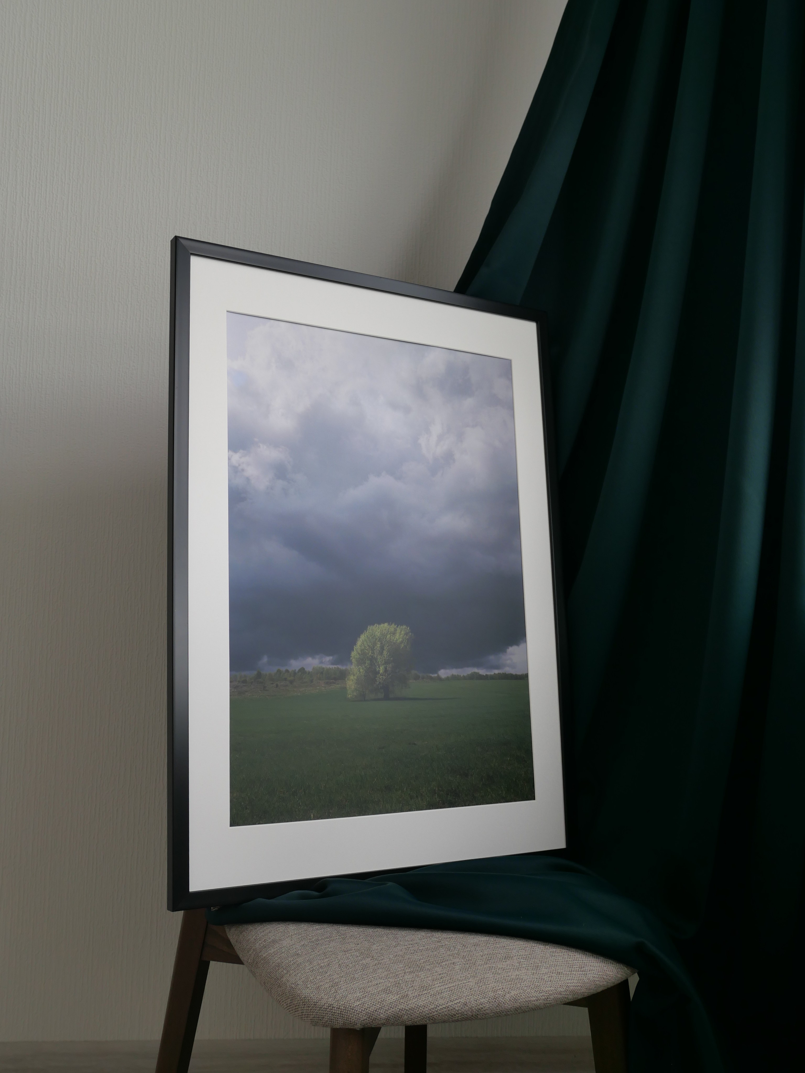 Принт 40см*60 см, паспарту, рама 50см*70 см