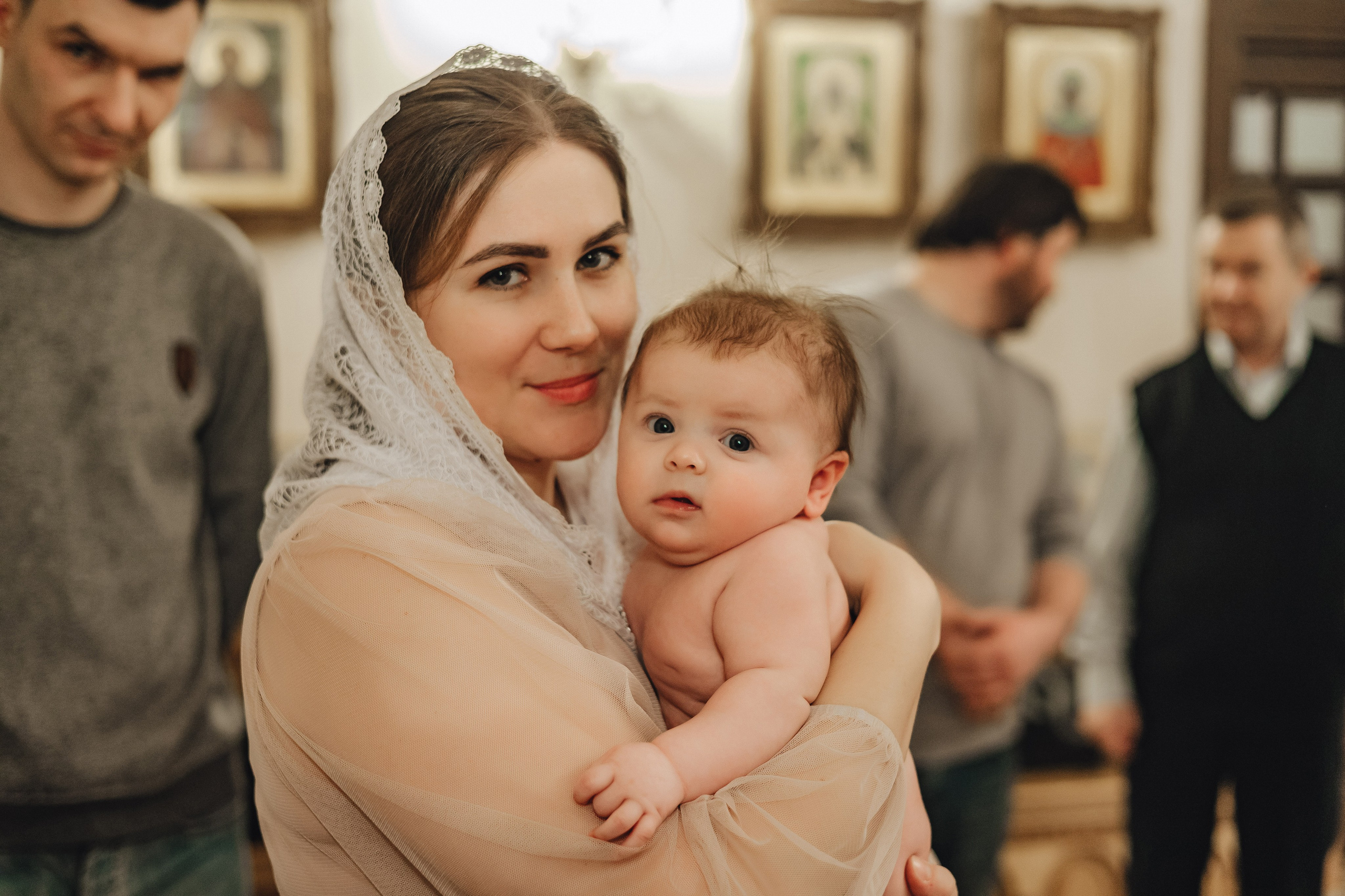 Крещение Анны. Свадебный и семейный фотограф Пушкин Царское Село СПБ Питер Санкт-Петербург и Рязань Ольга Козлова