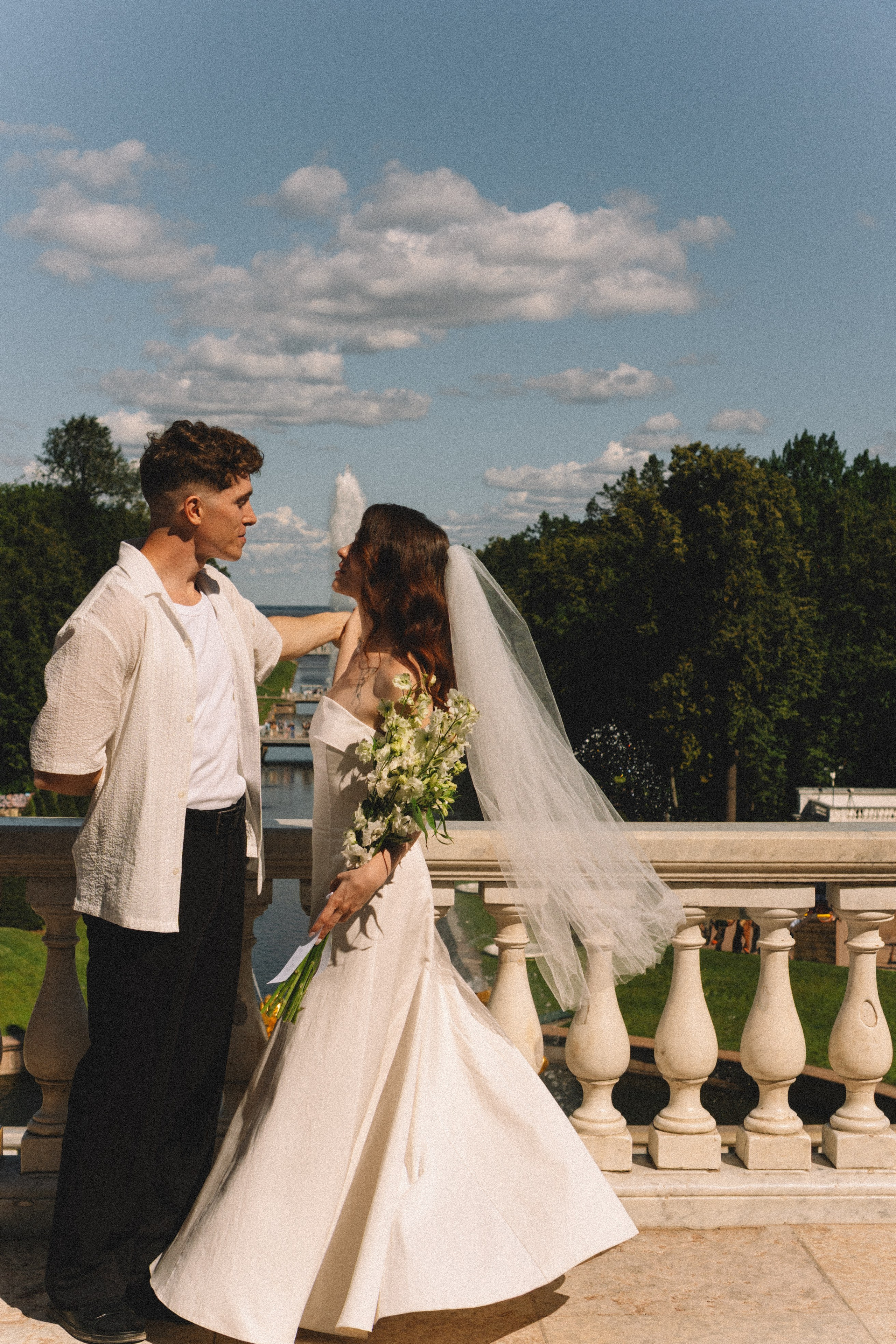 СВАДЕБНАЯ СЬЕМКА В ПЕТЕРГОФЕ И СЬЕМКА РЕПОРТАЖА В ЗАГСЕ ПЕТЕРГОФА. Профессиональный фотограф, Санкт-Петербург — Виктория Богомолова