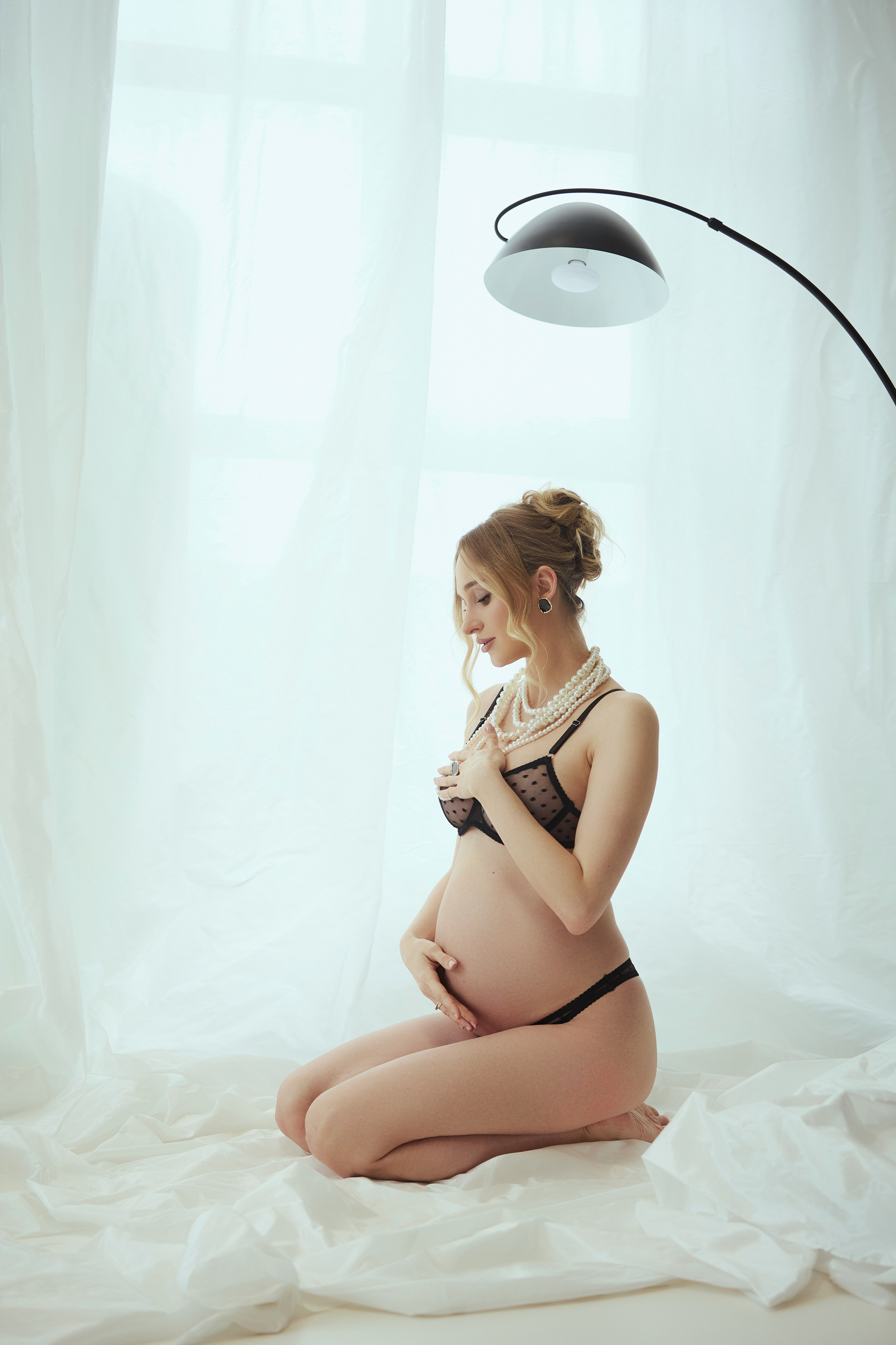 Съемка беременности для Татьяны в студии MAI в Армавире. Свадебный фотограф в Армавире Николай Манвелов
