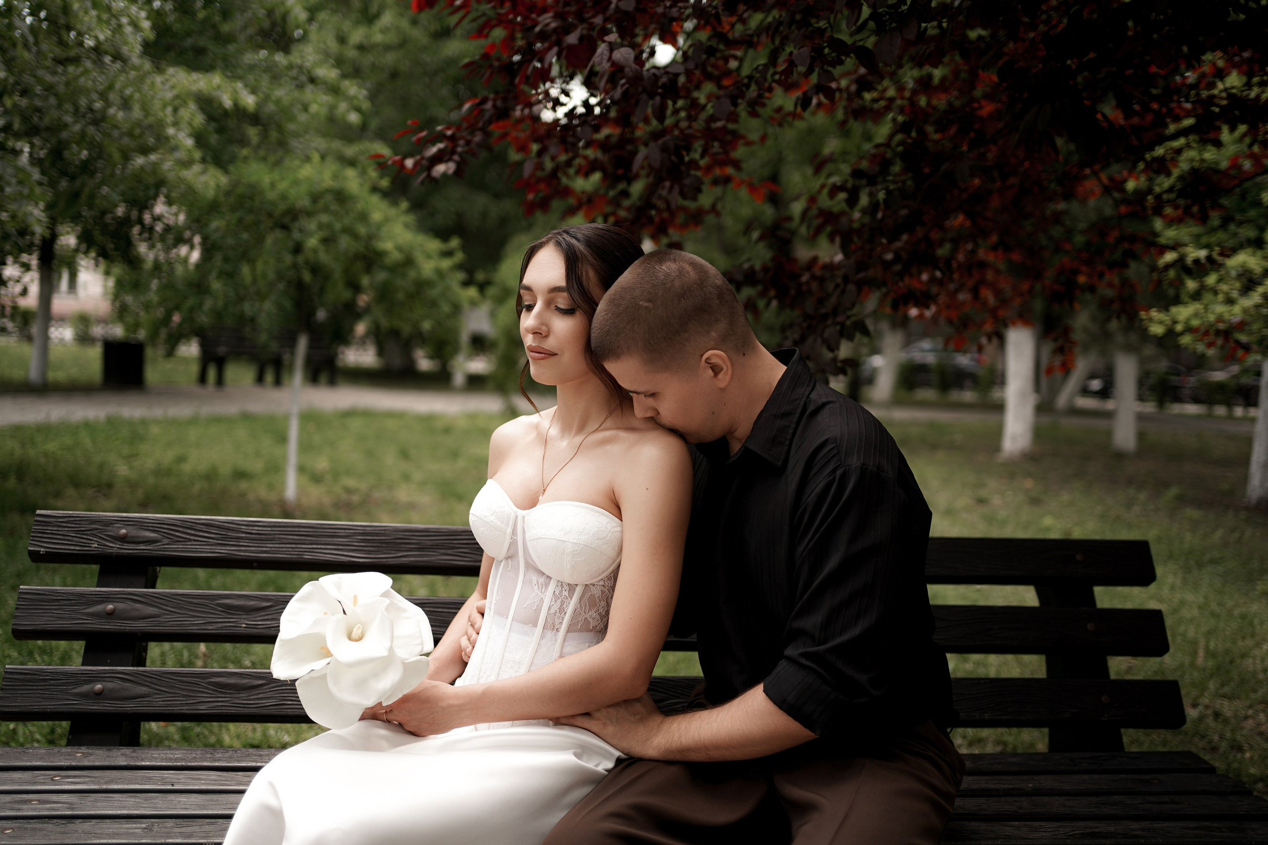 Свадебная фотосессия в Новочеркасске. Мария и Виктор. Свадебный фотограф в Ростове-на-Дону. Таинство Крещения и Венчания, семейные фотосессии. Алёна Чёботова