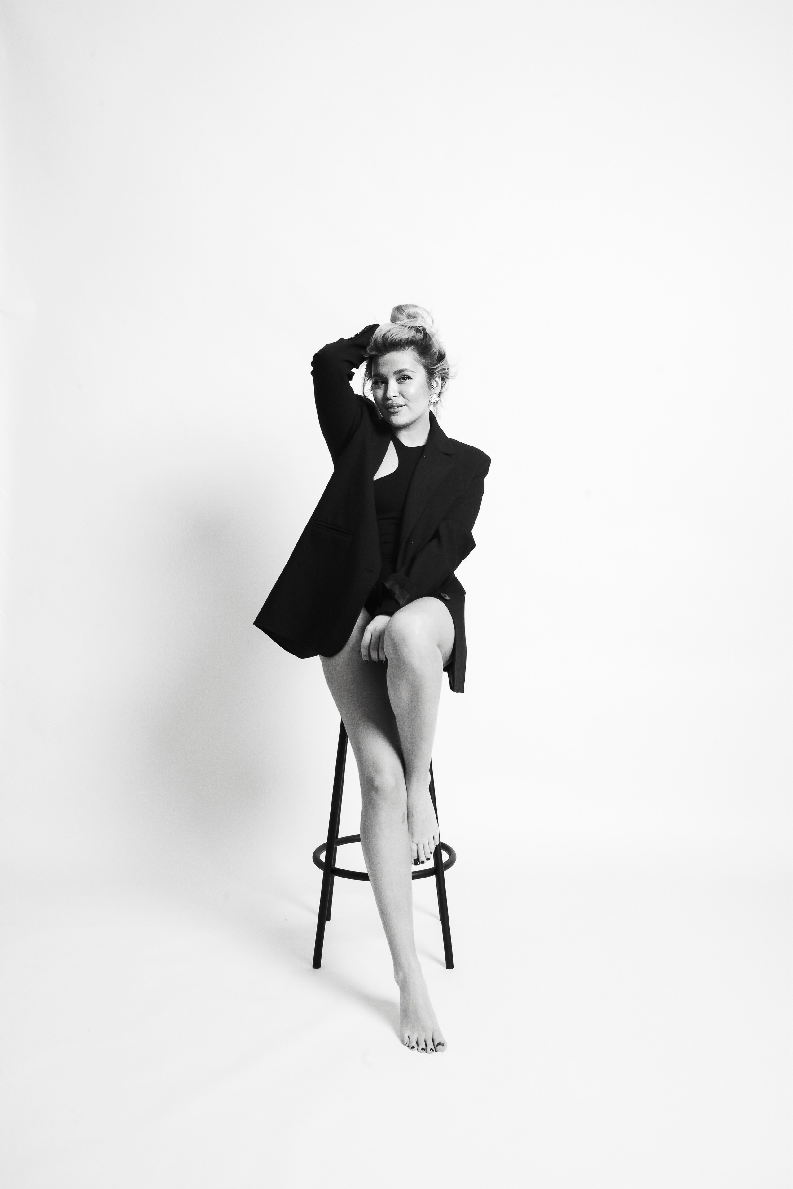 ЧБ. Автопортретная33