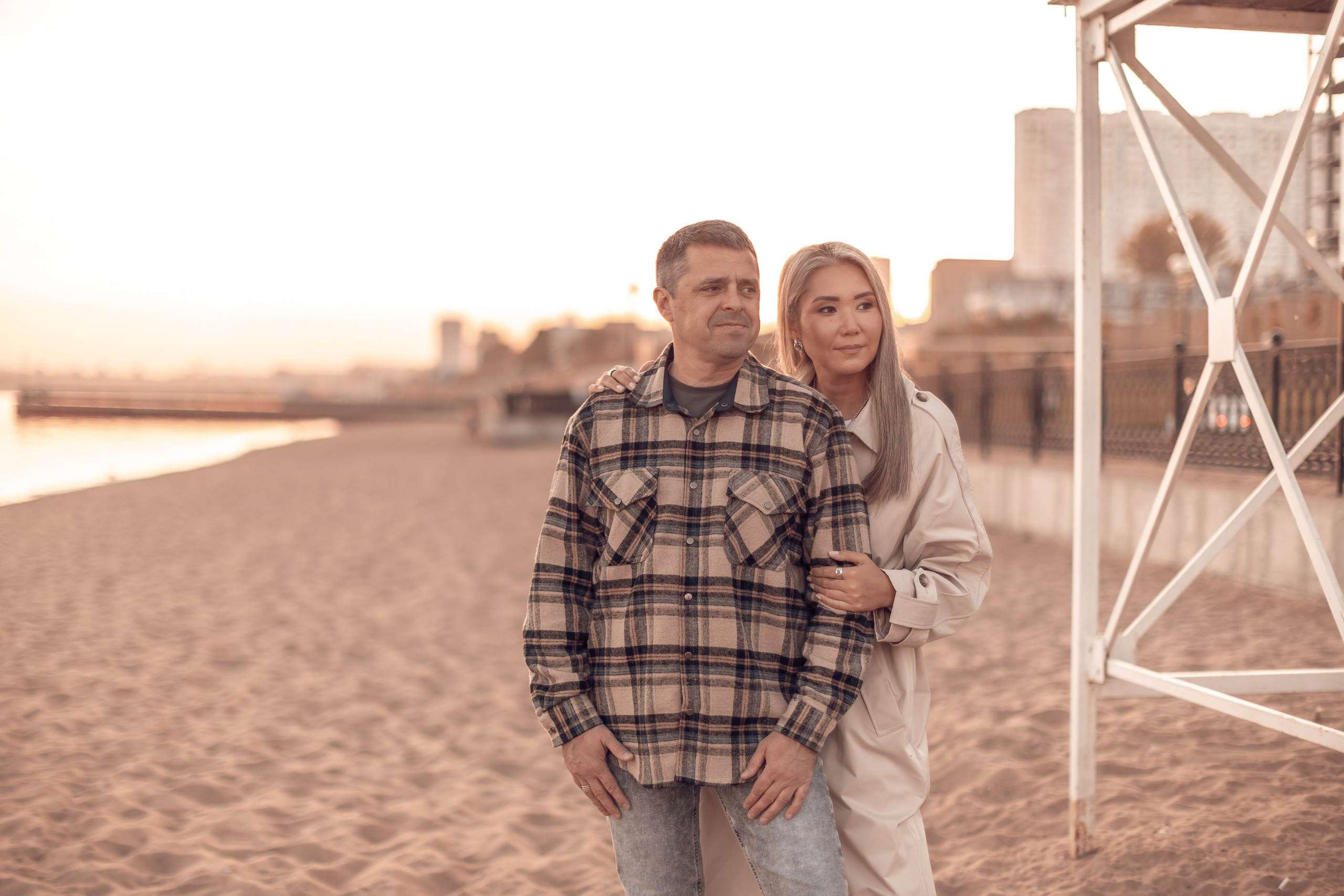 Алексей, Елена и Тимур. Пляж. Главная