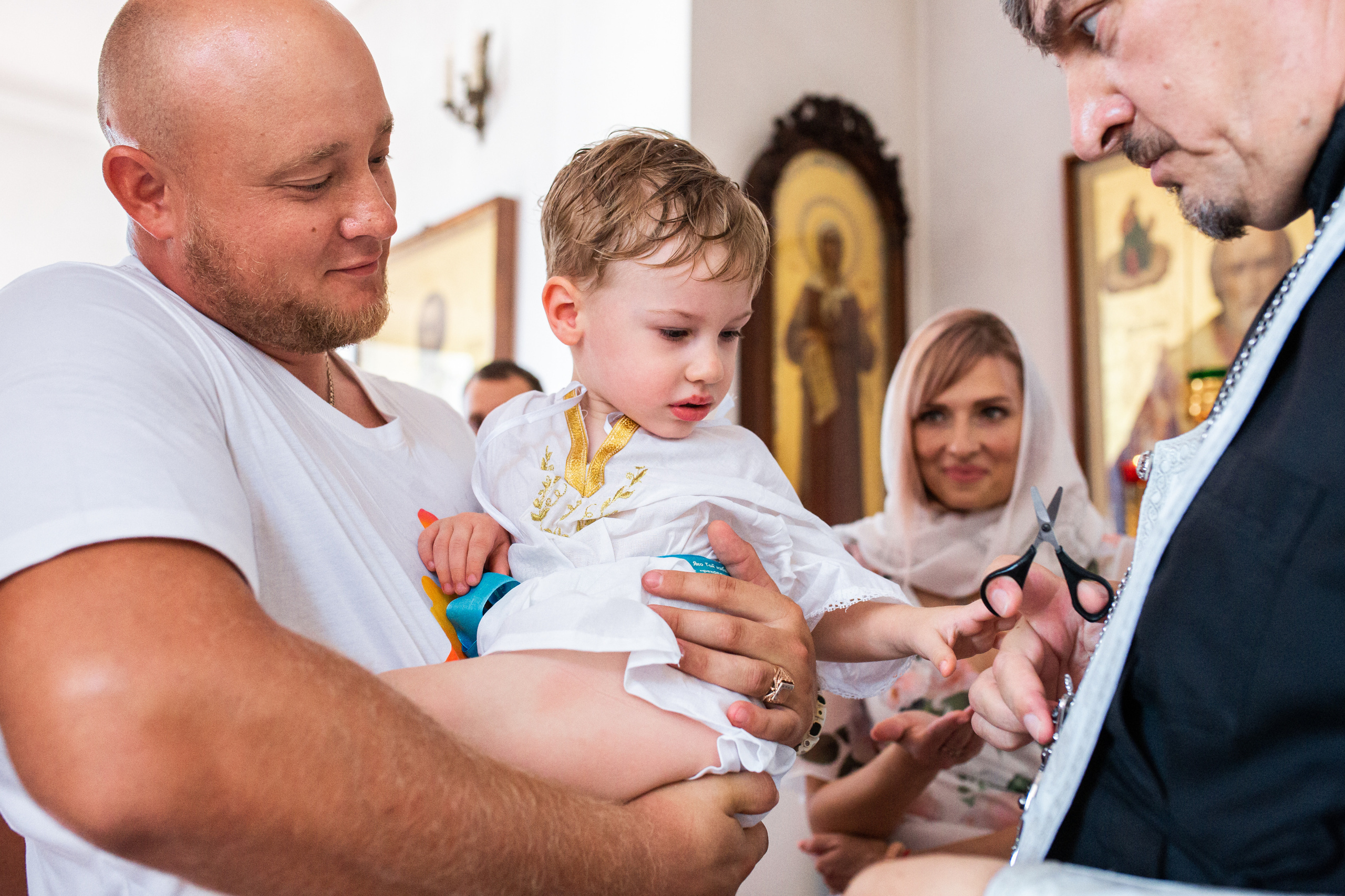 Крещение Даниила. Главная