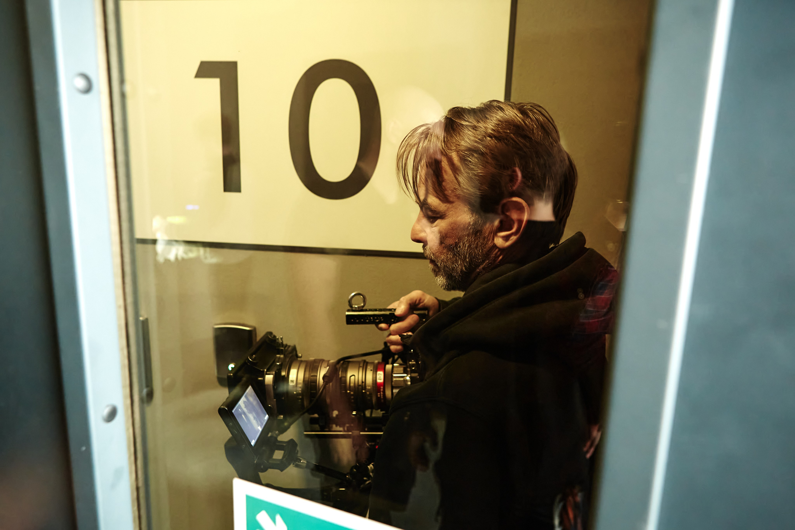 Backstage. Visual artist Konstantin KoT