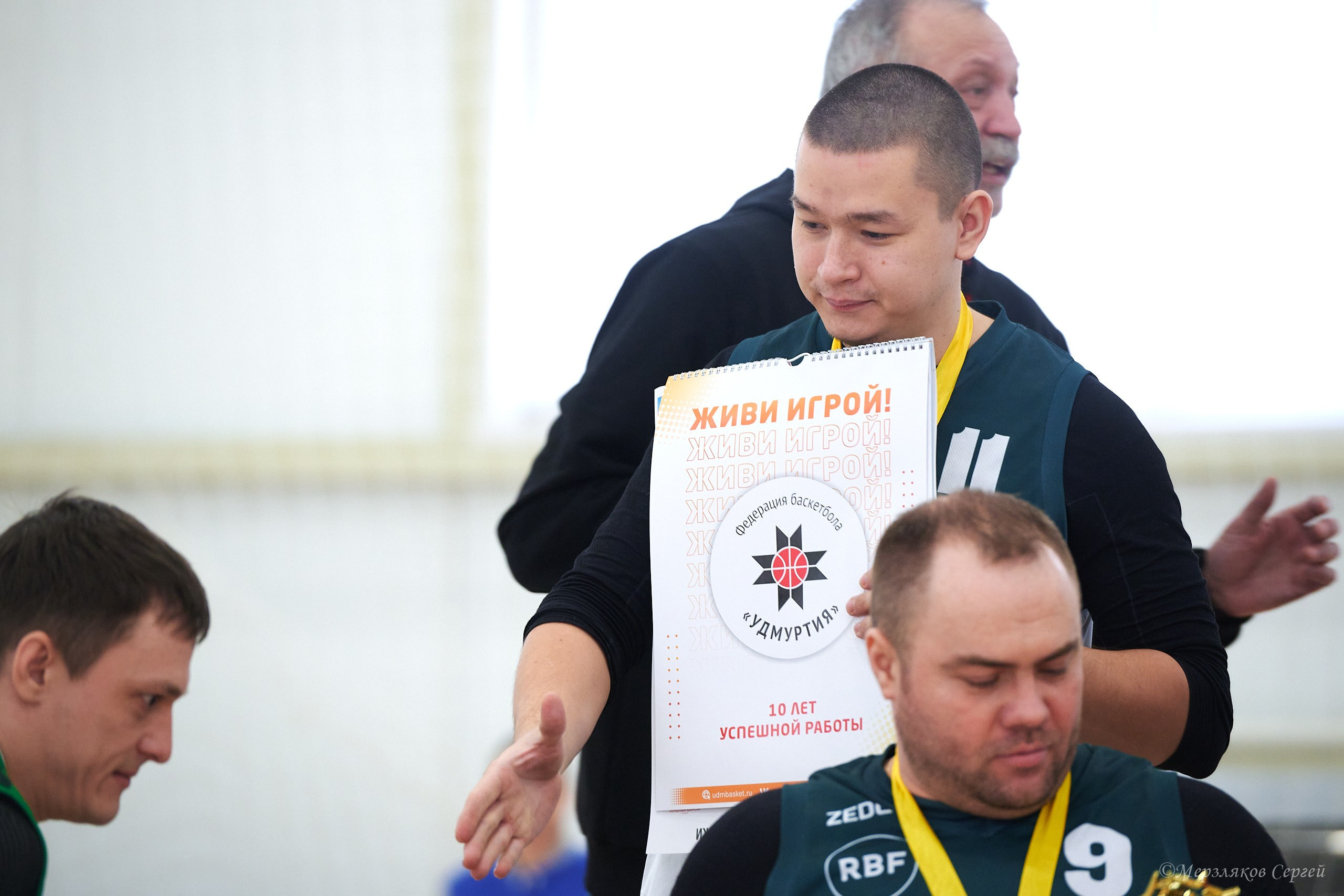 X традиционный Рождественский турнир по баскетболу на колясках. Ижевск. Спортивный репортажный фотограф в Ижевске Сергей Мерзляков