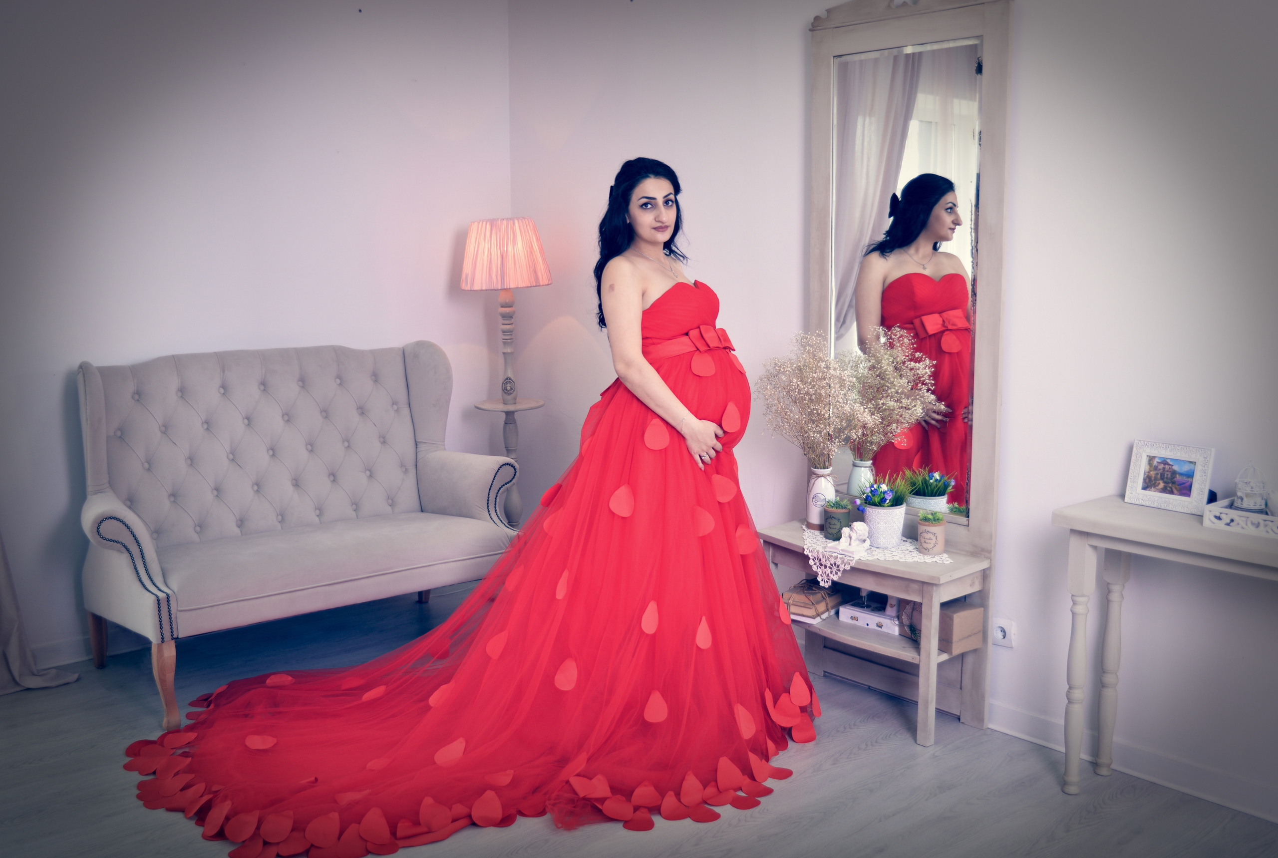 Беременность съёмка в интерьере. Та самая Фотостудия Тверь