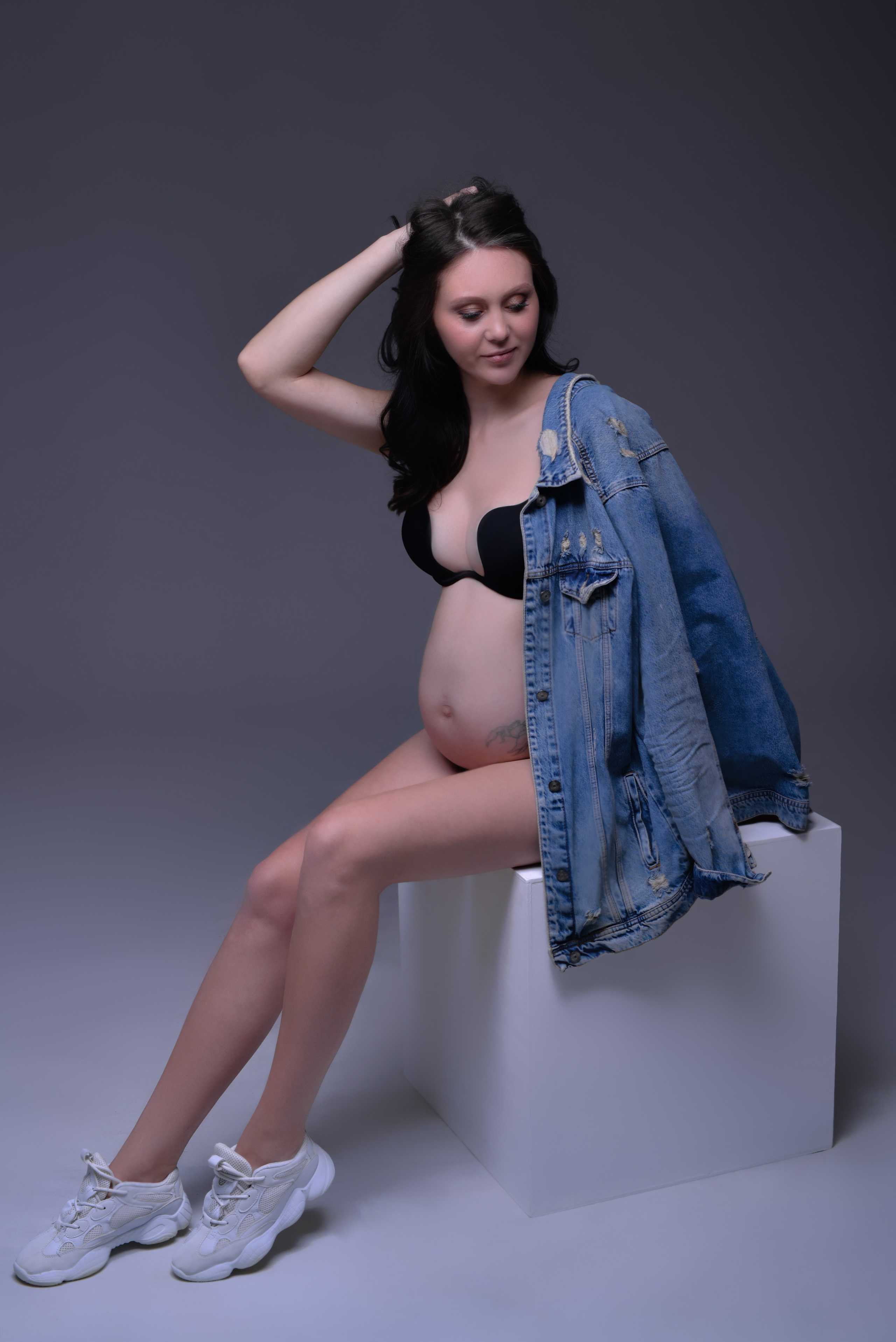 Фотосессия беременности в стиле Vogue. Та самая Фотостудия Тверь