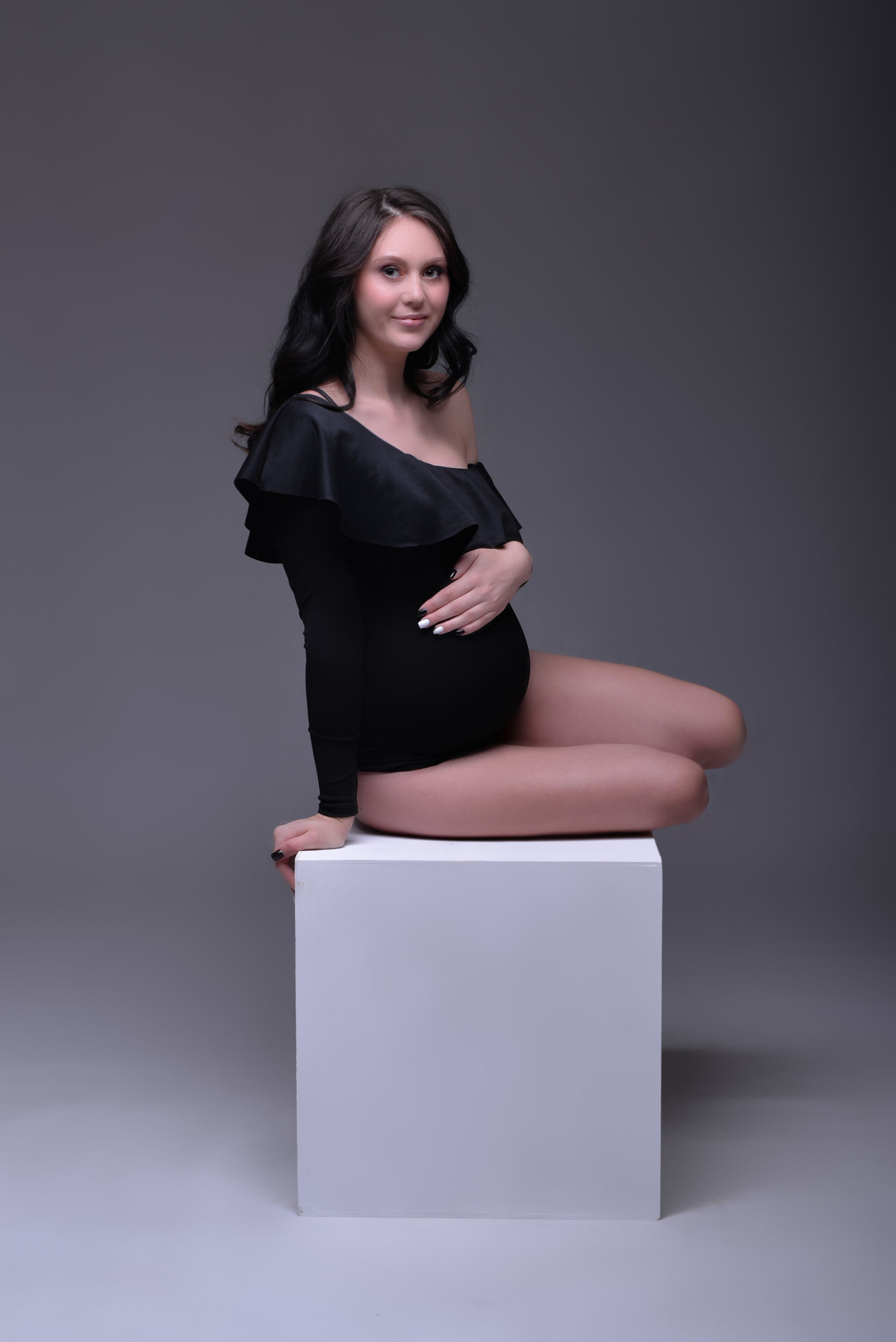 Фотосессия беременности в стиле Vogue. Та самая Фотостудия Тверь