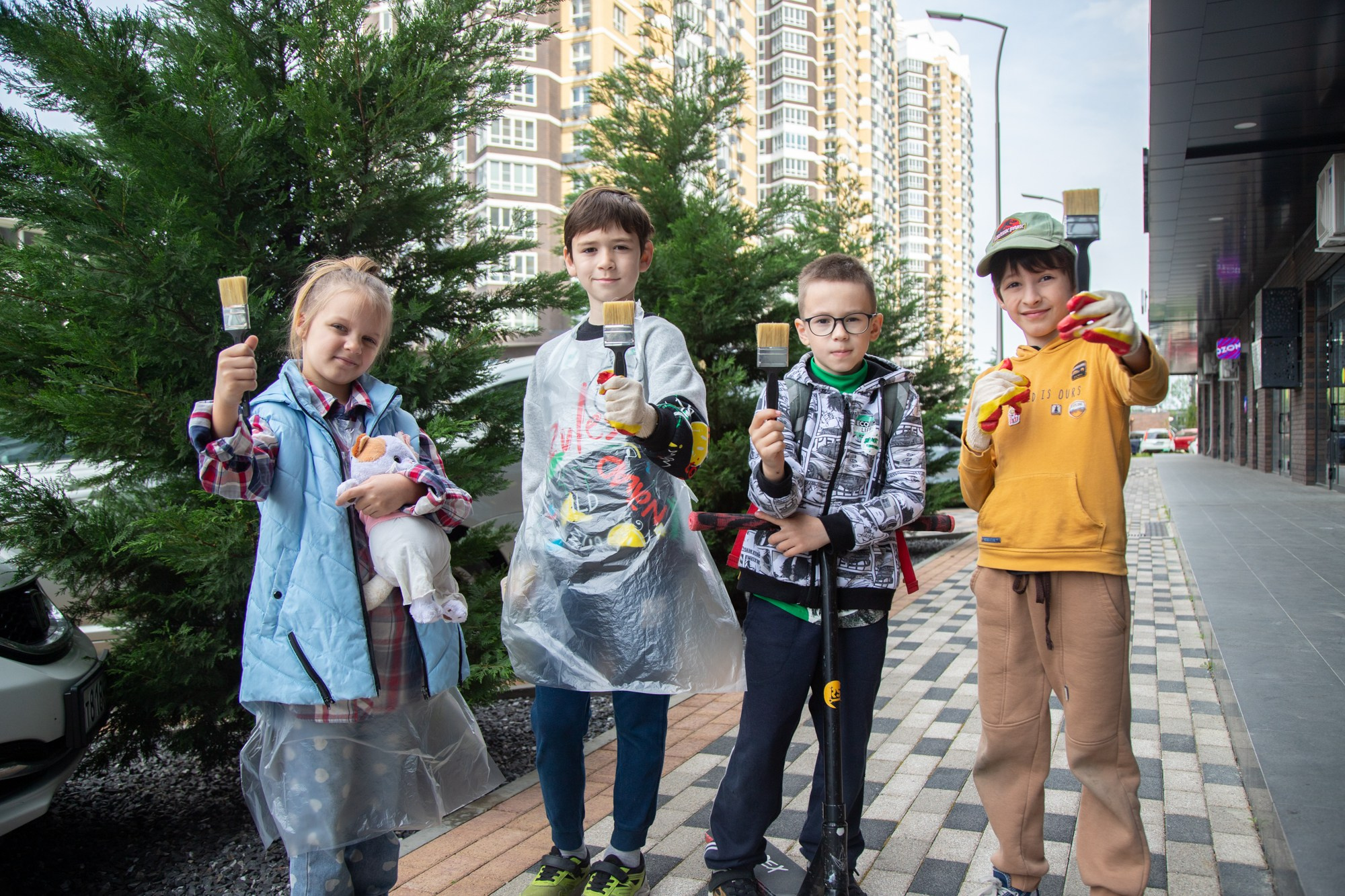 Субботник строительной компании «ТОЧНО». Репортажный, промышленный и маркетплейс-фотограф Дмитрий Чернат