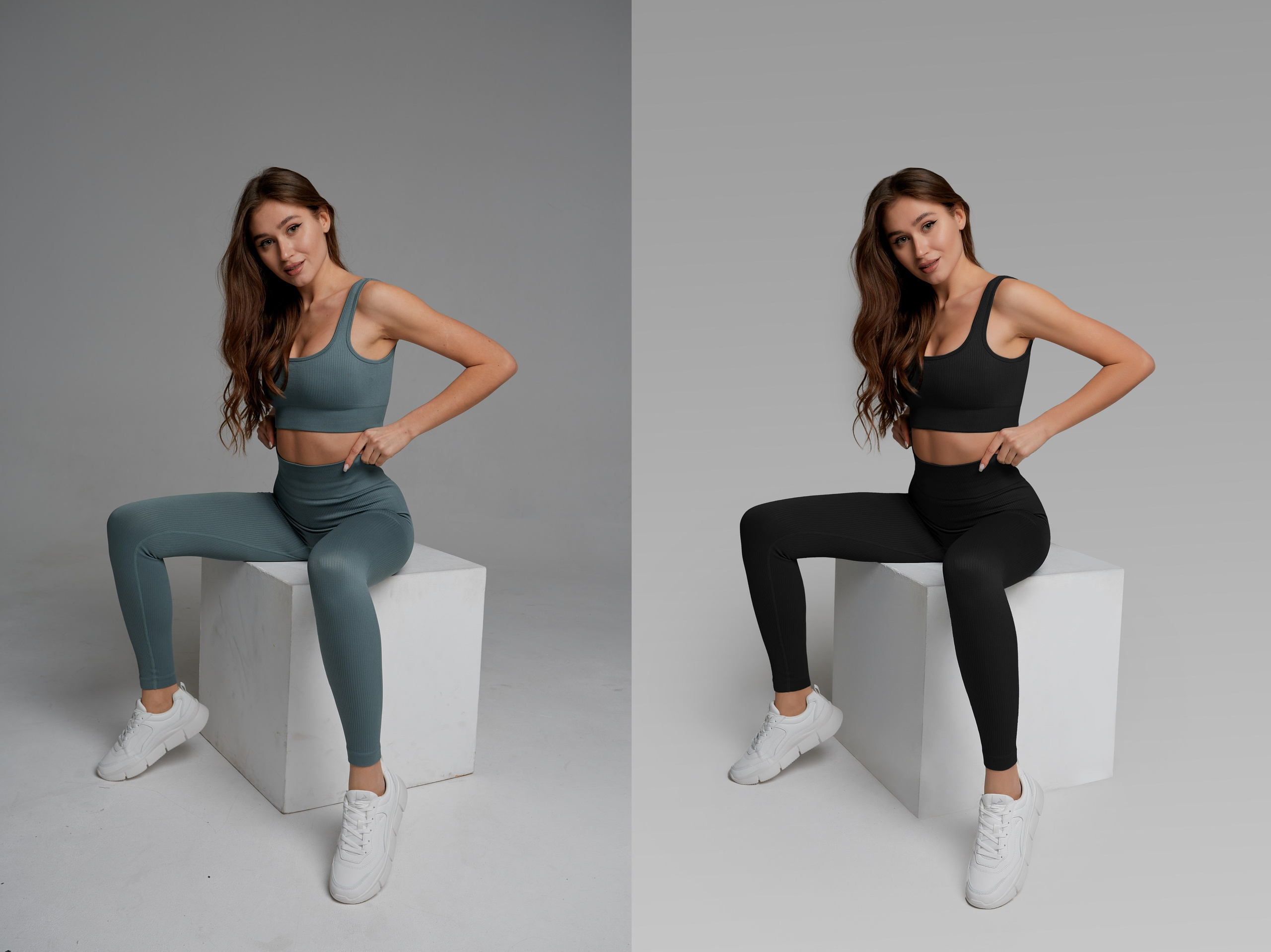 Ретушь портретов для рекламы спортивной одежды — динамика и стиль! | Студия SVITHART