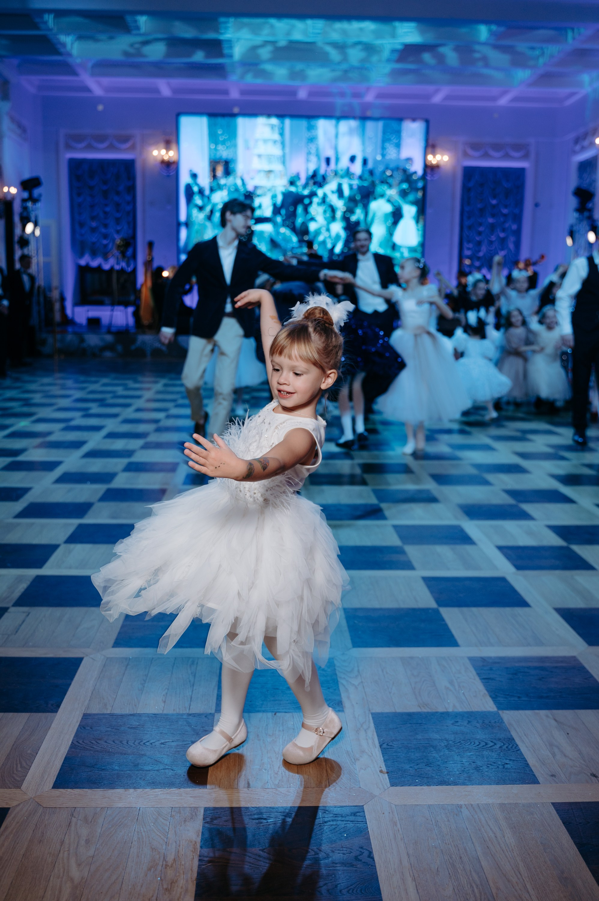 Центральная Балетная Школа зимний бал. Фотограф в Москве Илья Максимов