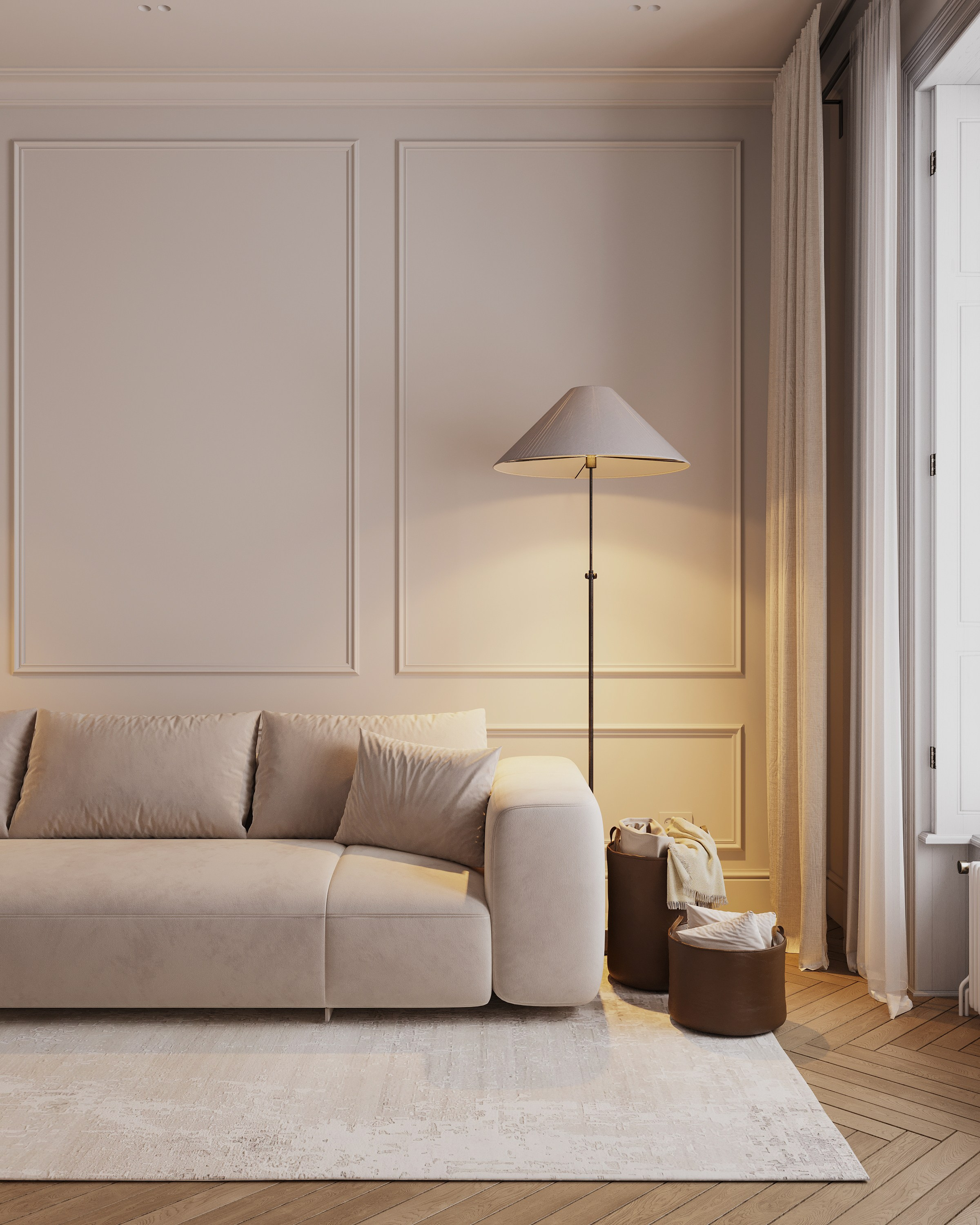 Новогодняя гостинная. 3D визуализатор