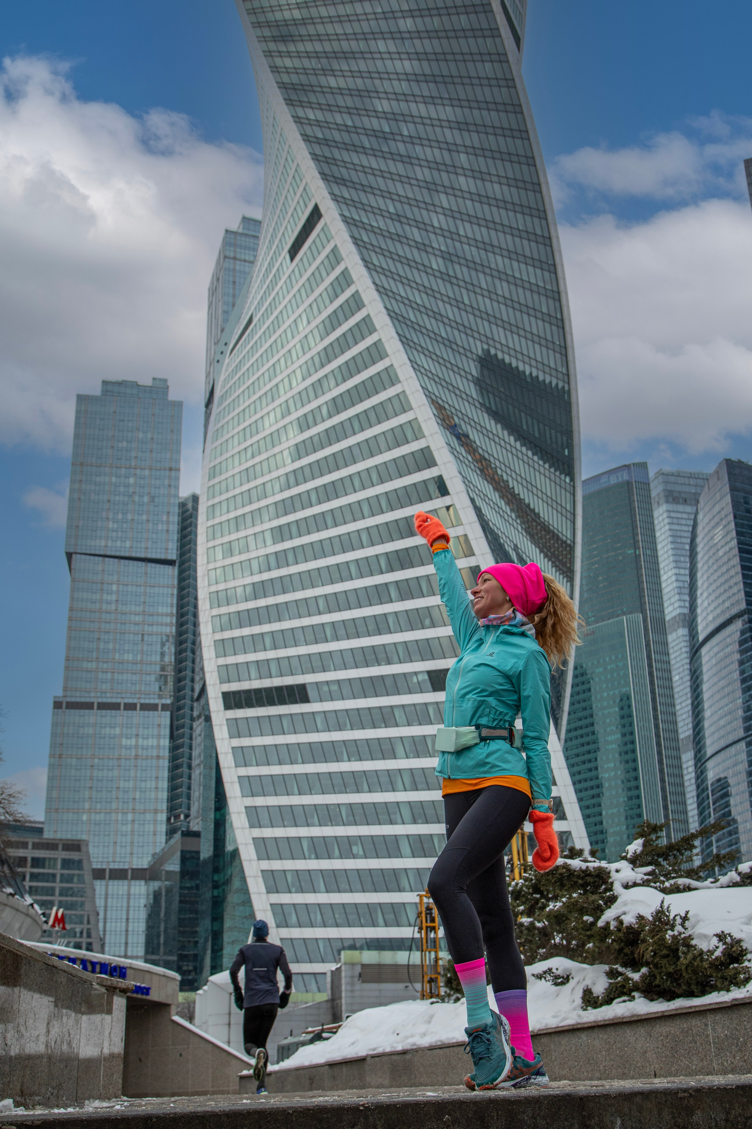 Марафон у дома, 10 этап, SEVERЯNE, 11 февраля 2024 г. Фотограф Сергей Ловкий