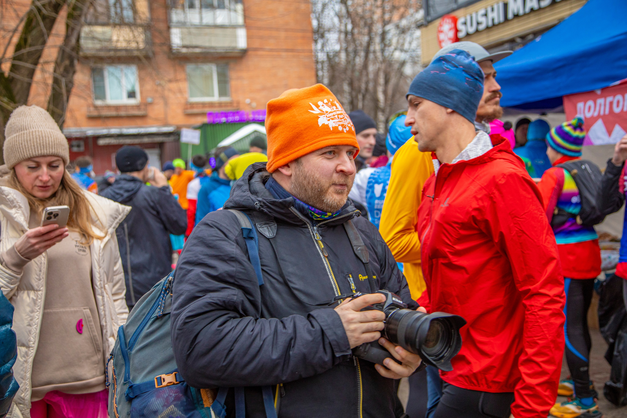 Марафон у дома, этап Химки 22.12.24. Фотограф Сергей Ловкий