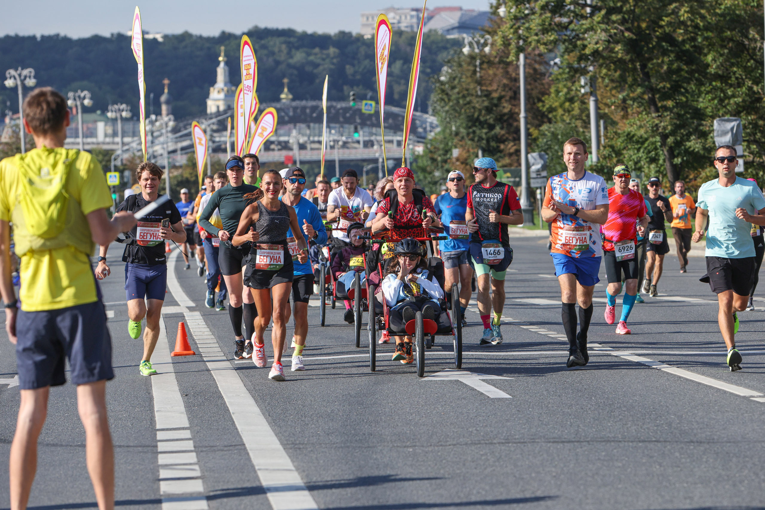 Полумарафон Лужники, 24.08.25. Фотограф Сергей Ловкий