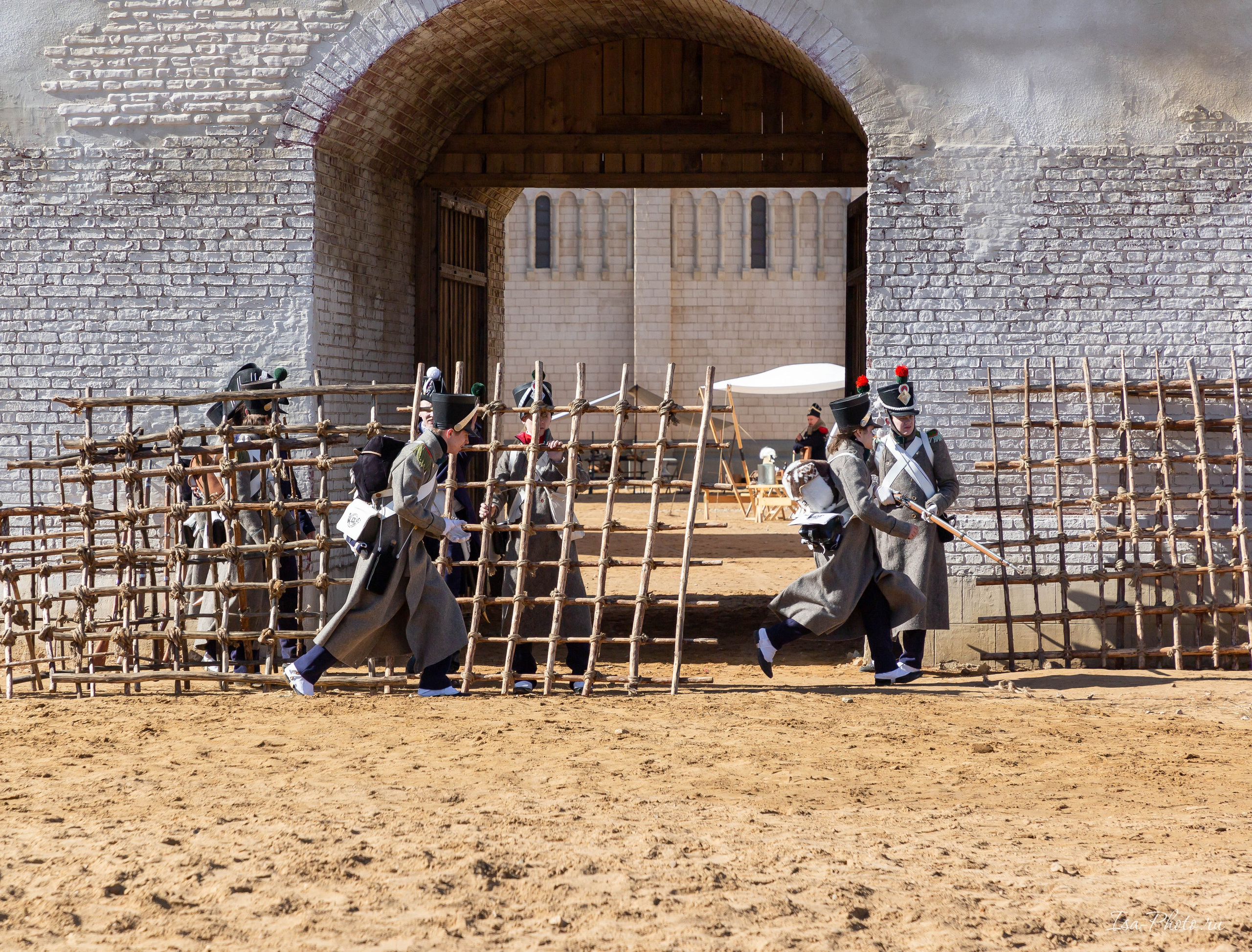 Реконструкция сражения 1812 года. Репортажный фотограф в Москве