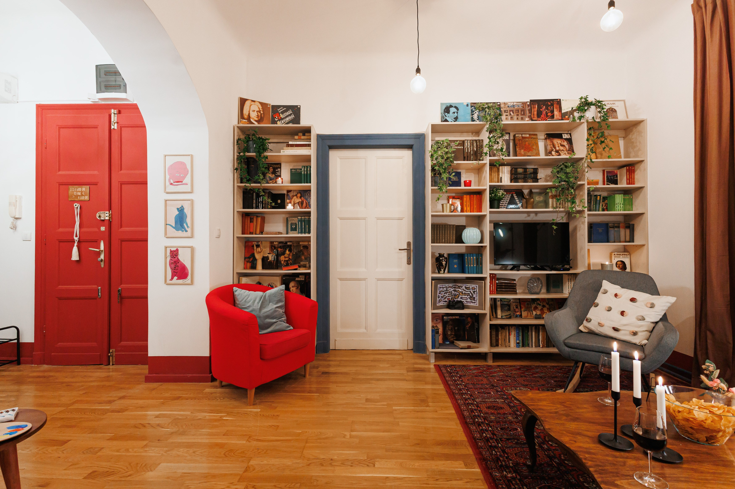 Airbnb Белград. Дизайн интерьеров по всему миру