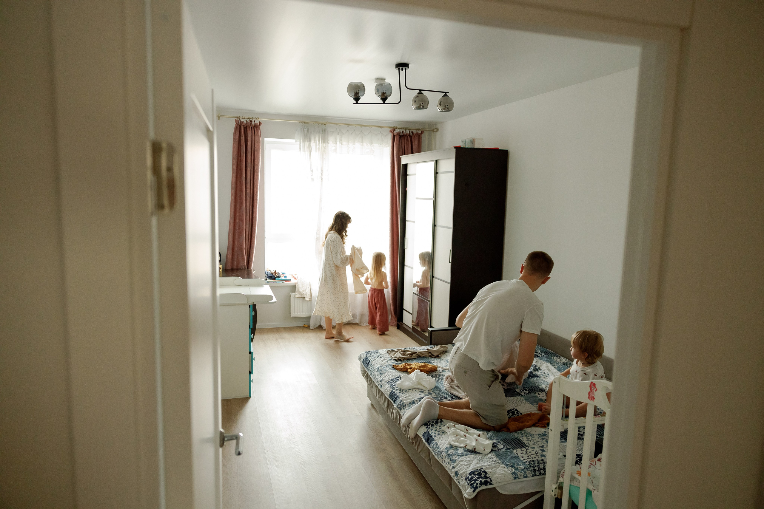 Домашняя семейная съёмка. Фотограф Москва