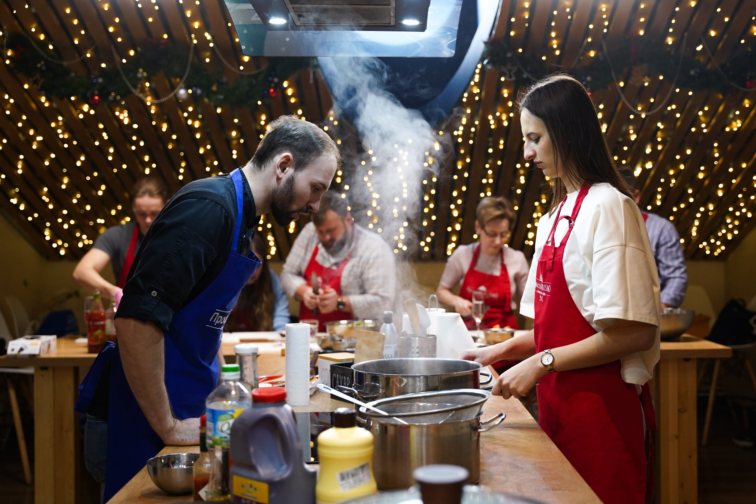 Кулинарный мастер-класс. Репортажный и портретный фотограф в Москве Анастасия Нетунаева