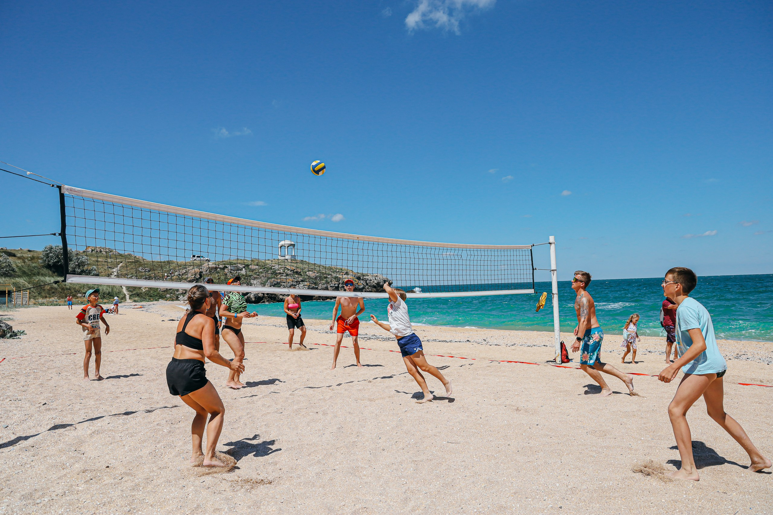 ПЛЯЖНЫЙ ВОЛЕЙБОЛ. Photographer of Krasnodar city Paul Varro